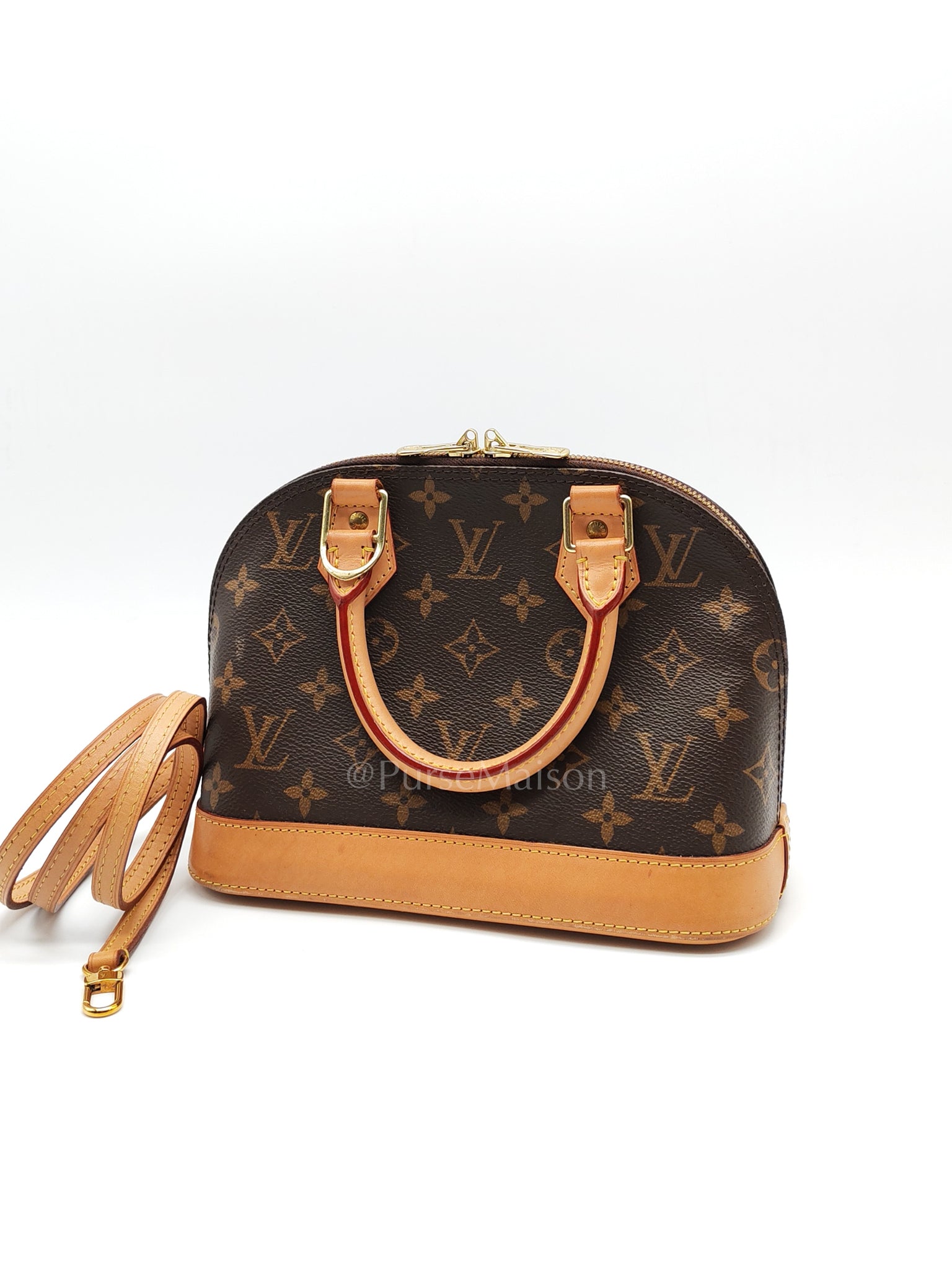 Alma BB in Monogram Canvas (Date code: FL4260) | Purse Maison Luxury Bags Shop