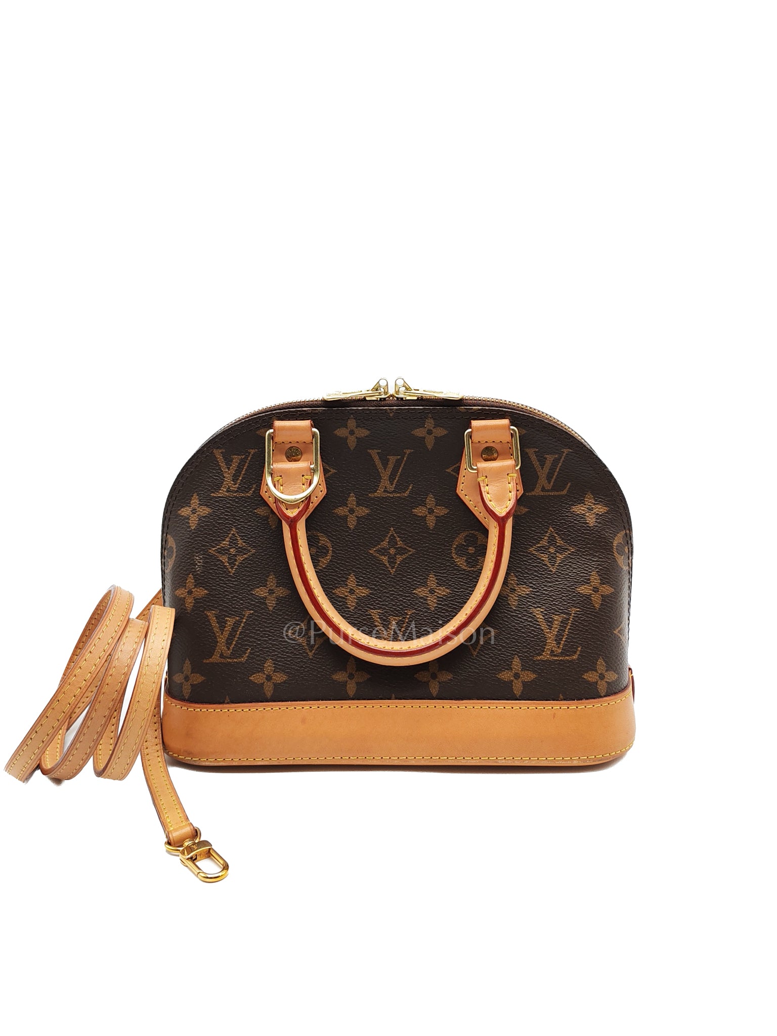 Alma BB in Monogram Canvas (Date code: FL4260) | Purse Maison Luxury Bags Shop