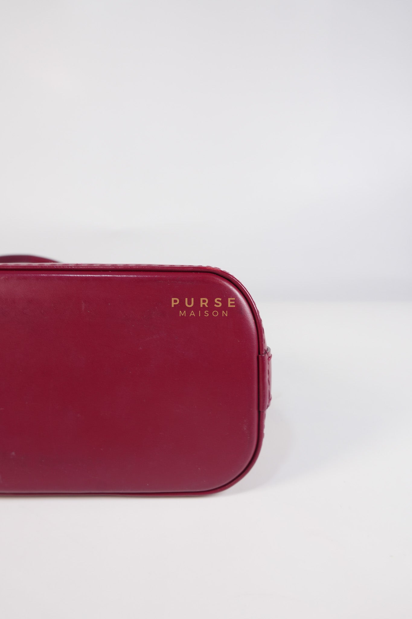 Alma Mini Red in Epi Leather (Date Code: SN4125) | Purse Maison Luxury Bags Shop