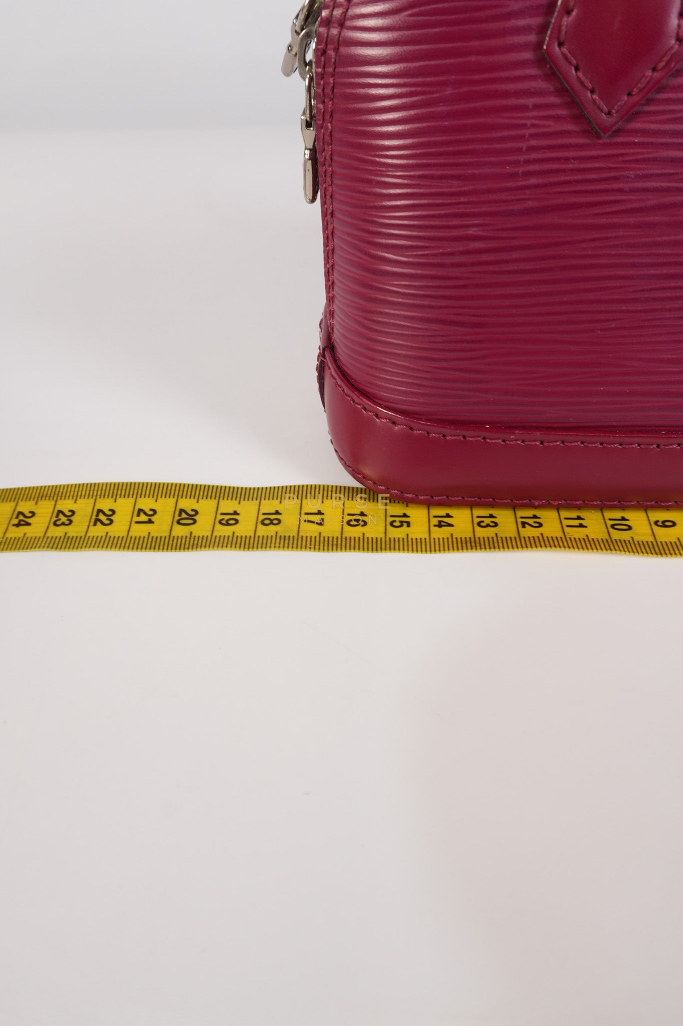 Alma Mini Red in Epi Leather (Date Code: SN4125) | Purse Maison Luxury Bags Shop