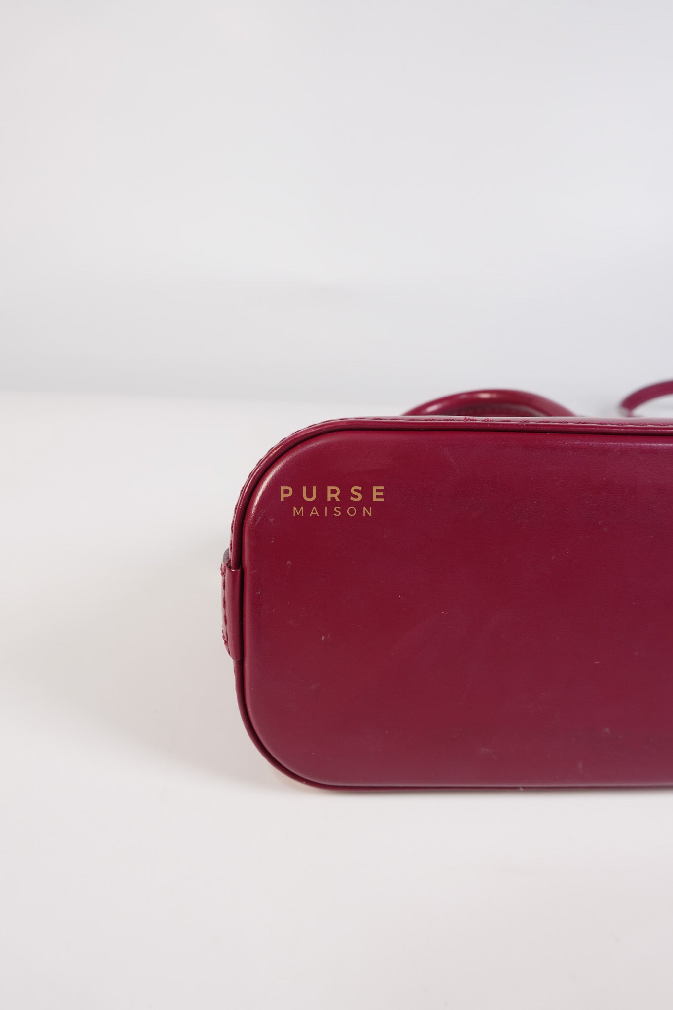 Alma Mini Red in Epi Leather (Date Code: SN4125) | Purse Maison Luxury Bags Shop
