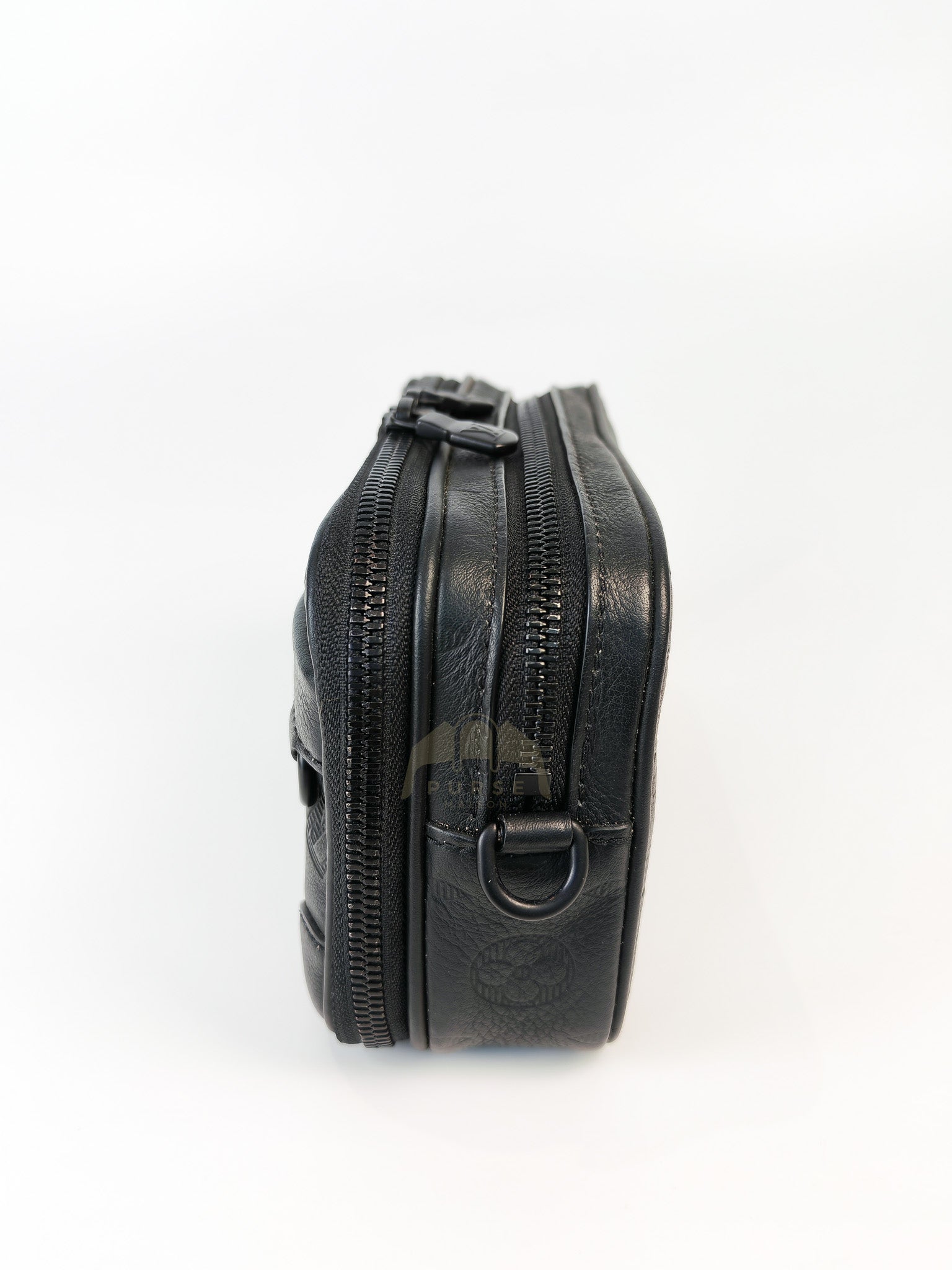 Alpha Wearable Wallet in Black Monogram Leather(Microchip) | Purse Maison Luxury Bags Shop