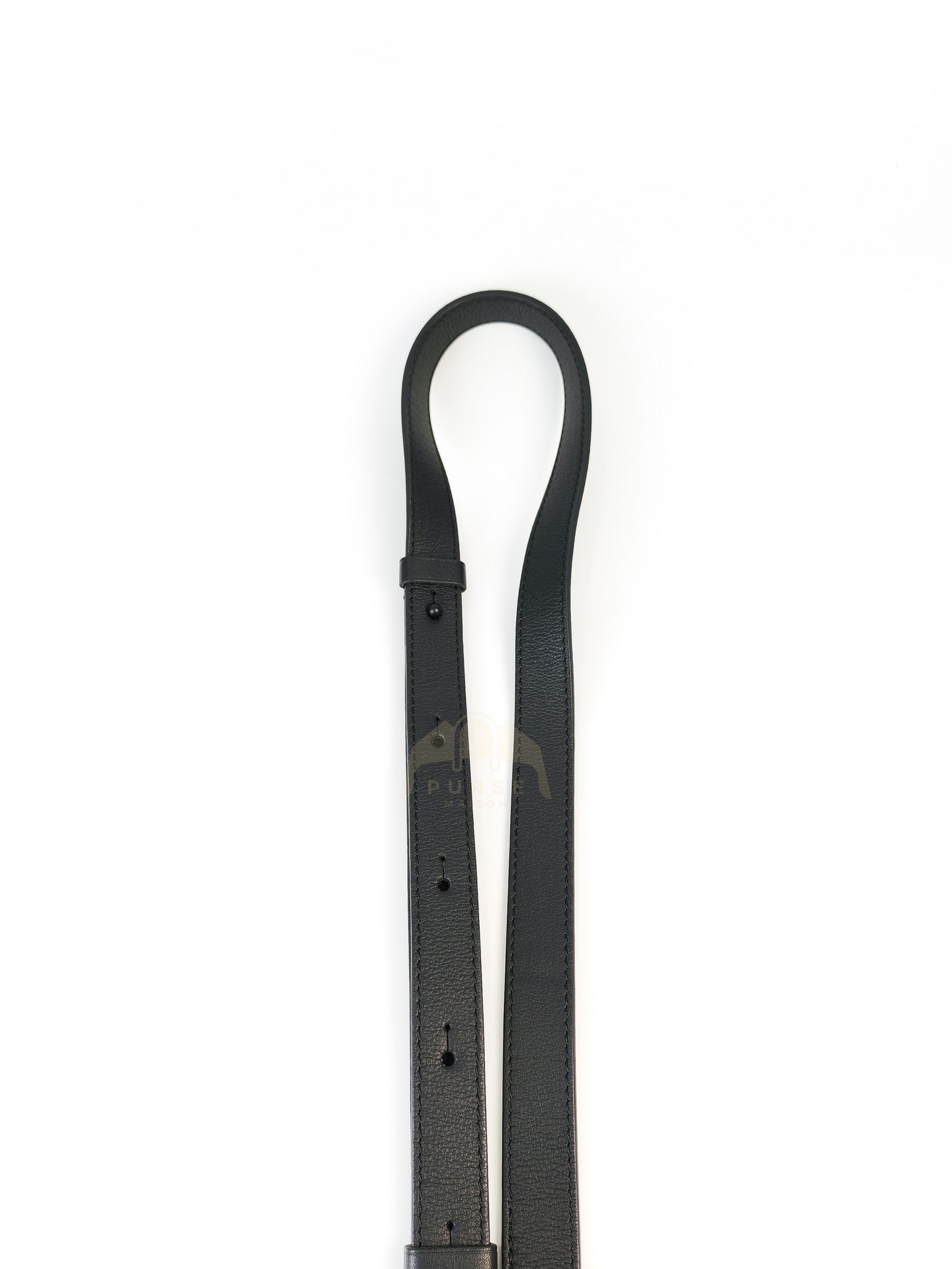 Alpha Wearable Wallet in Black Monogram Leather(Microchip) | Purse Maison Luxury Bags Shop