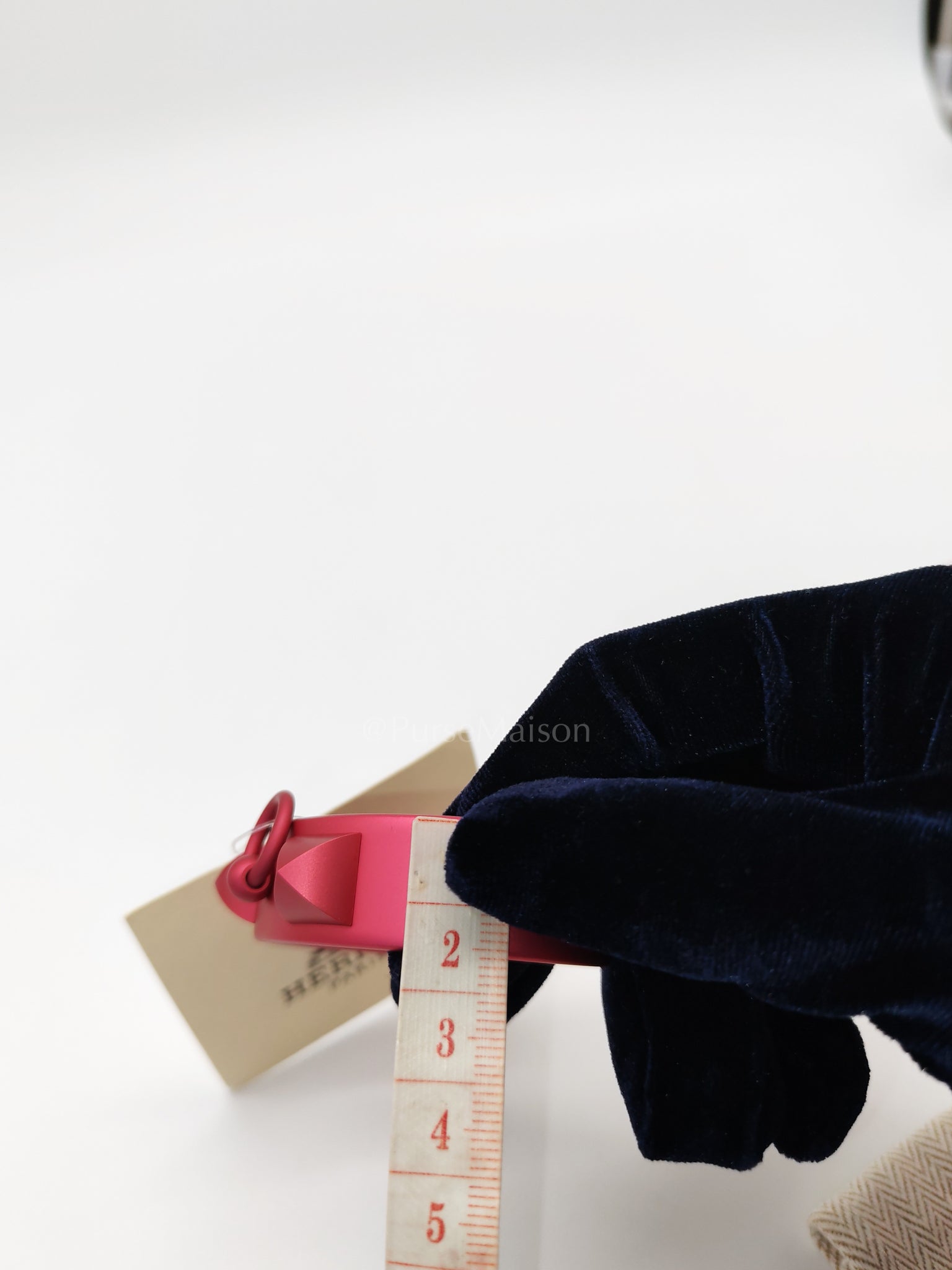 Aluminium Sunset Medor Bracelet in Rose Couture | Purse Maison Luxury Bags Shop