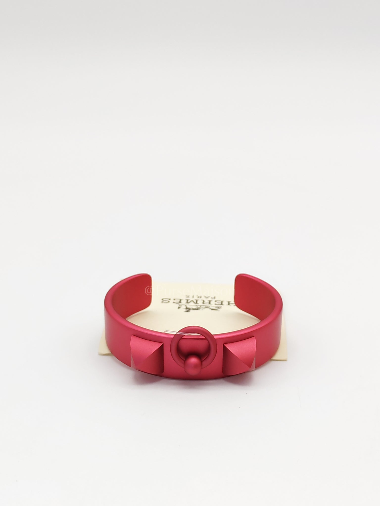Aluminium Sunset Medor Bracelet in Rose Couture | Purse Maison Luxury Bags Shop