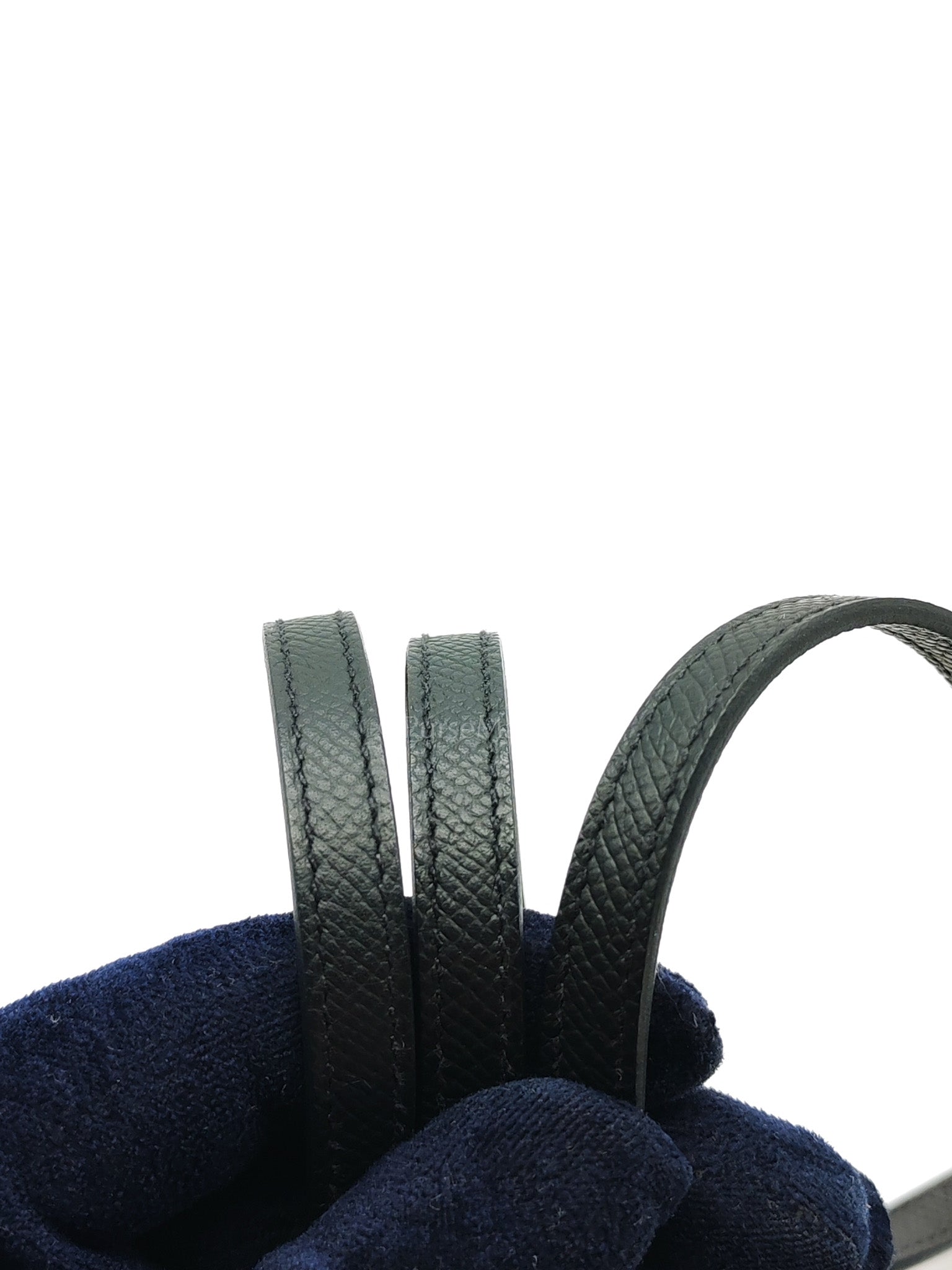 Maillon To Go in Black Epsom Leather & So Black/Gold Hardware Stamp W (2024)