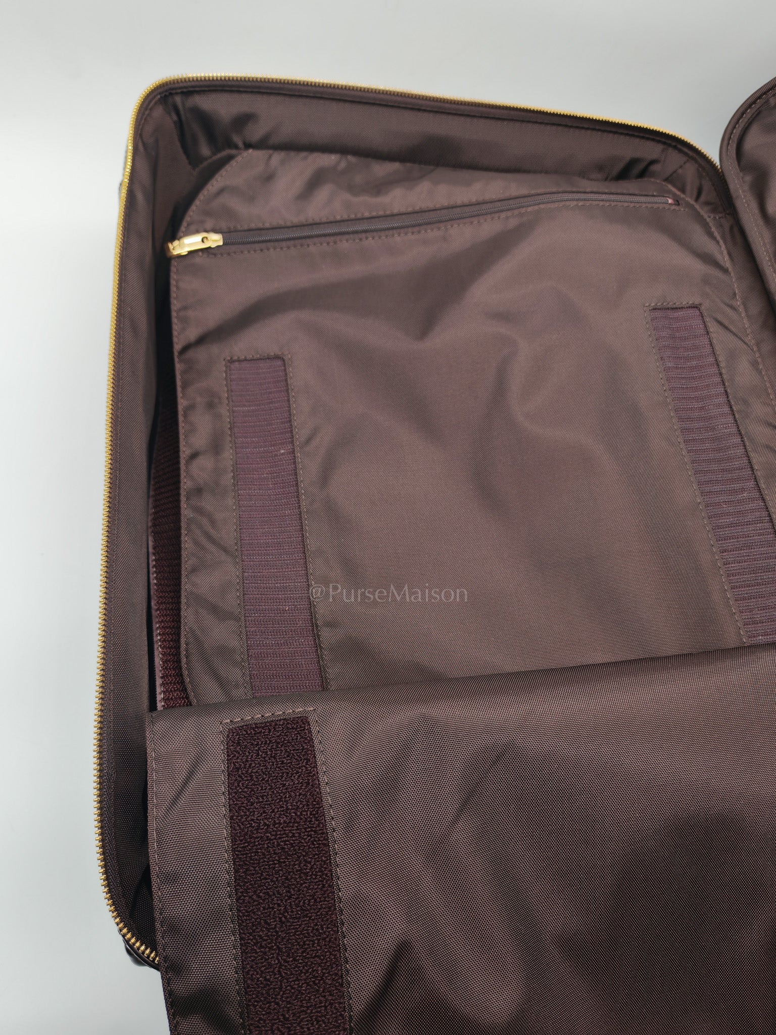 Amarante Monogram Vernis Pegase 45 Burgundy Patent Luggage (Date Code: MB4151) | Purse Maison Luxury Bags Shop
