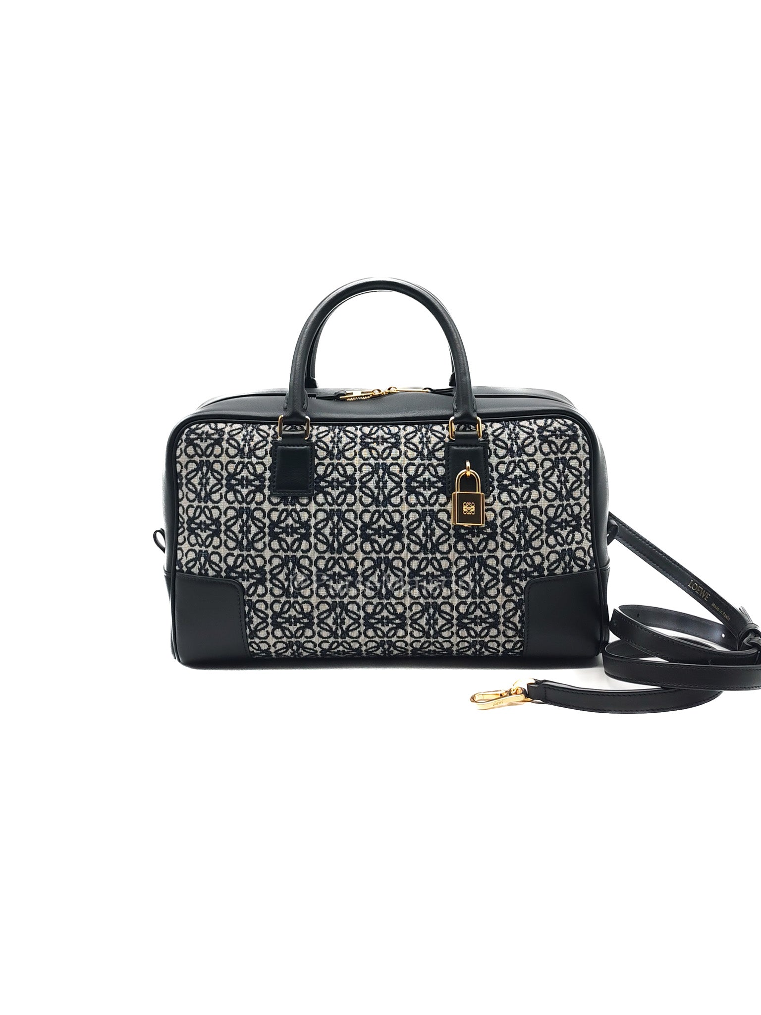Amazona 28 Handbag in Anagram Jacquard Canvas | Purse Maison Luxury Bags Shop
