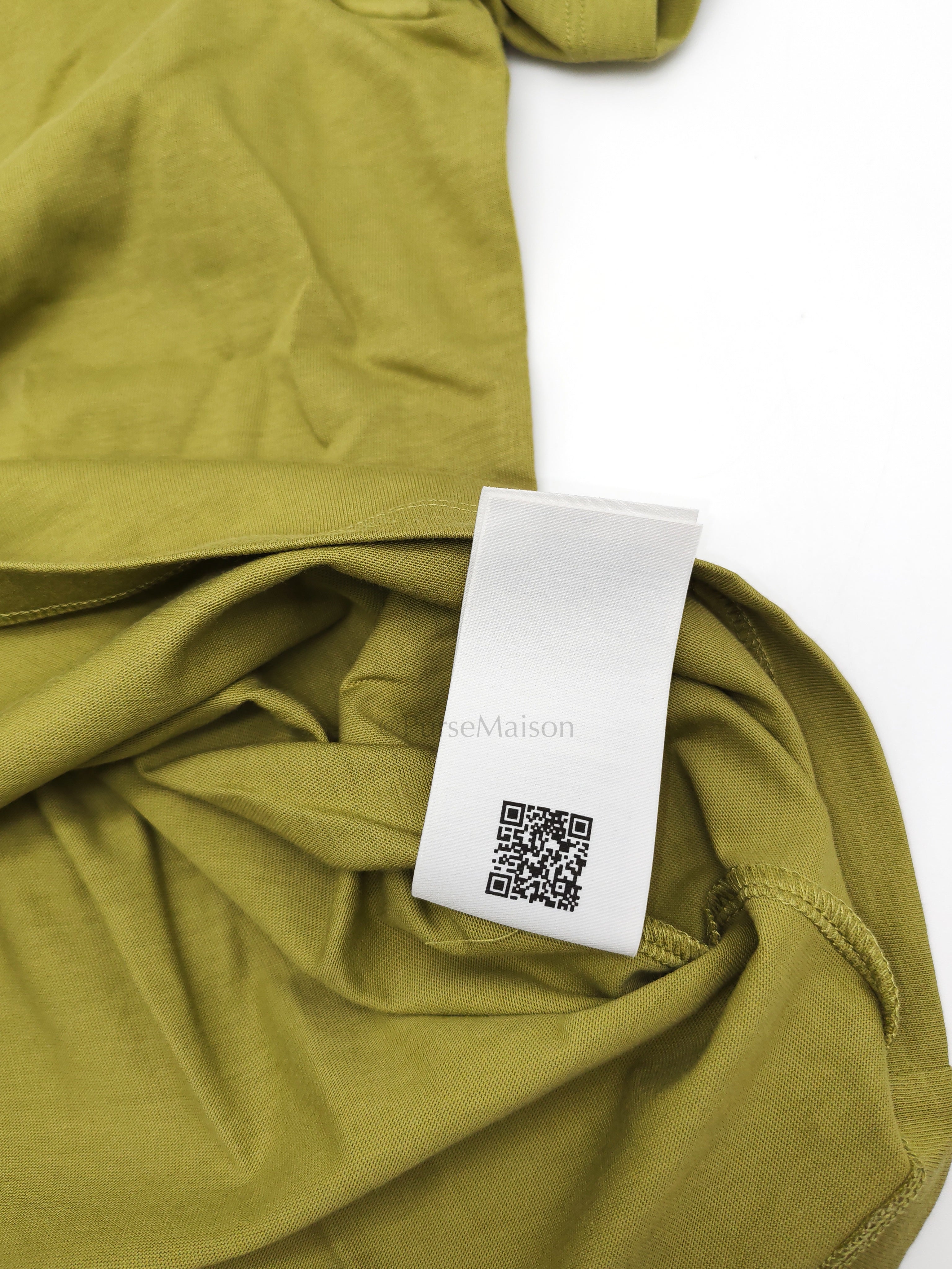 Ami De Coeur Cotton T-Shirt in Avocado Size Small | Purse Maison Luxury Bags Shop