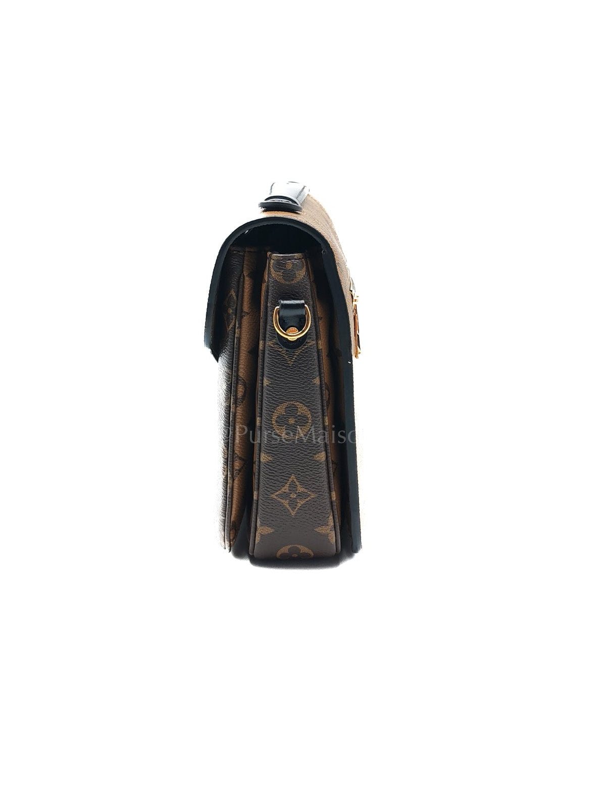 Metis in Reverse Monogram Canvas Crossbody Bag (Microchip)