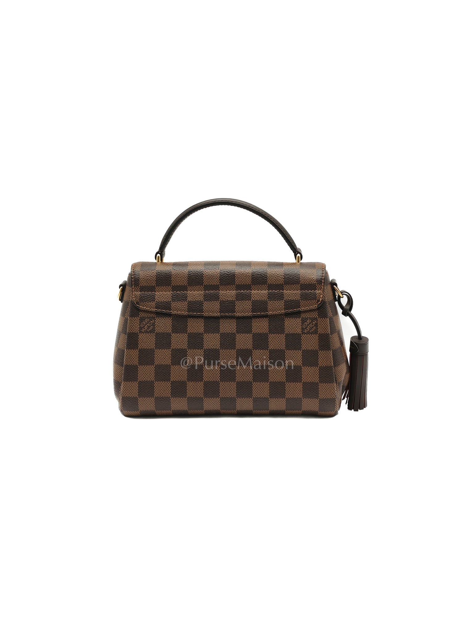 Croisette In Damier Ebene Canvas & Gold Hardware (Datecode: TR4147)