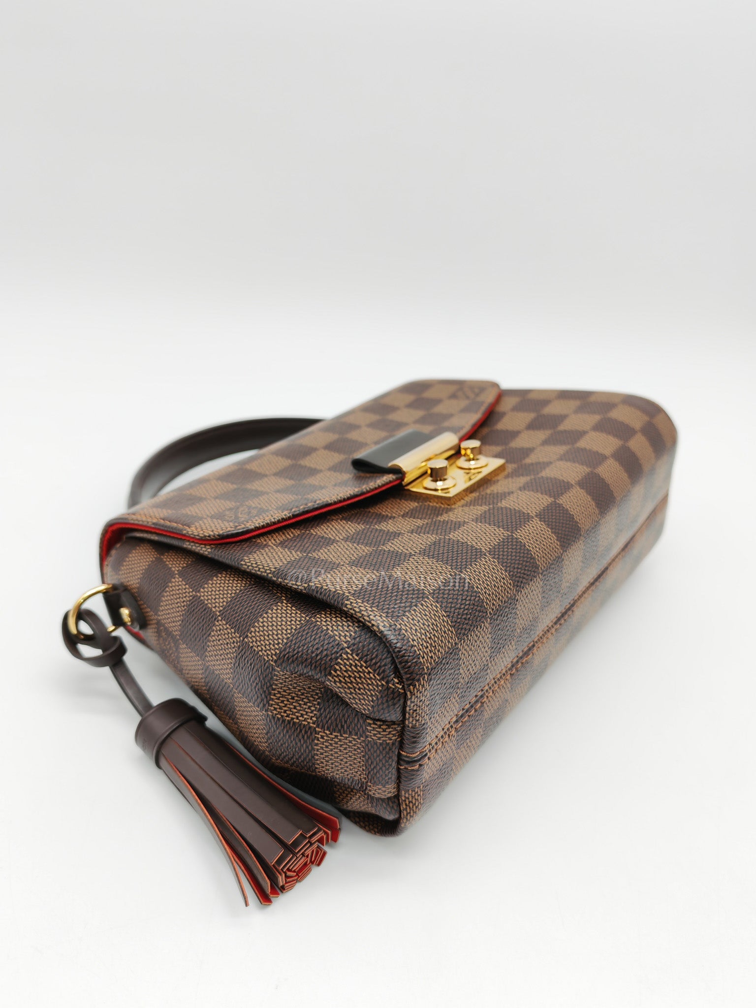Croisette In Damier Ebene Canvas & Gold Hardware (Datecode: TR4147)