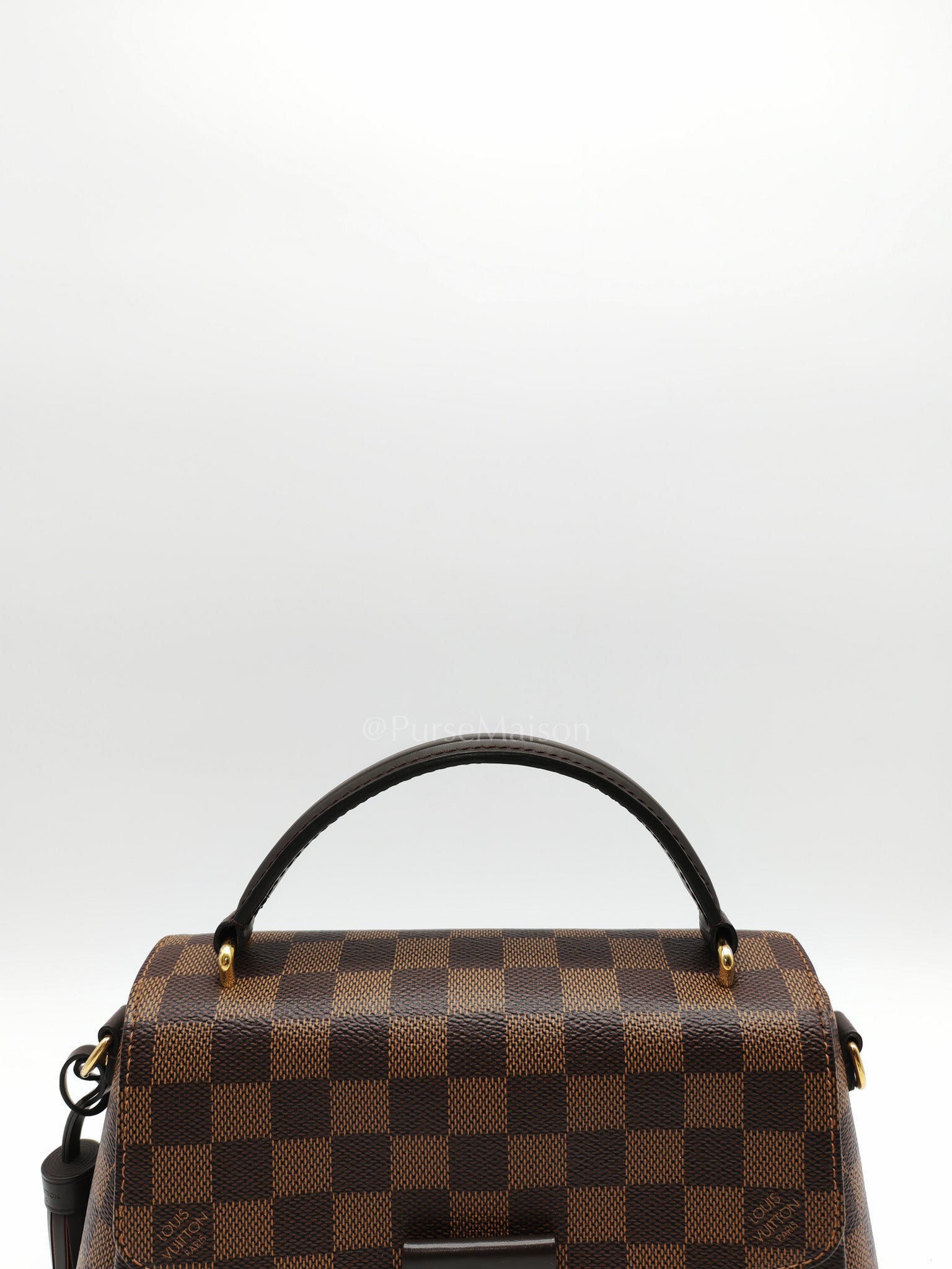 Croisette In Damier Ebene Canvas & Gold Hardware (Datecode: TR4147)