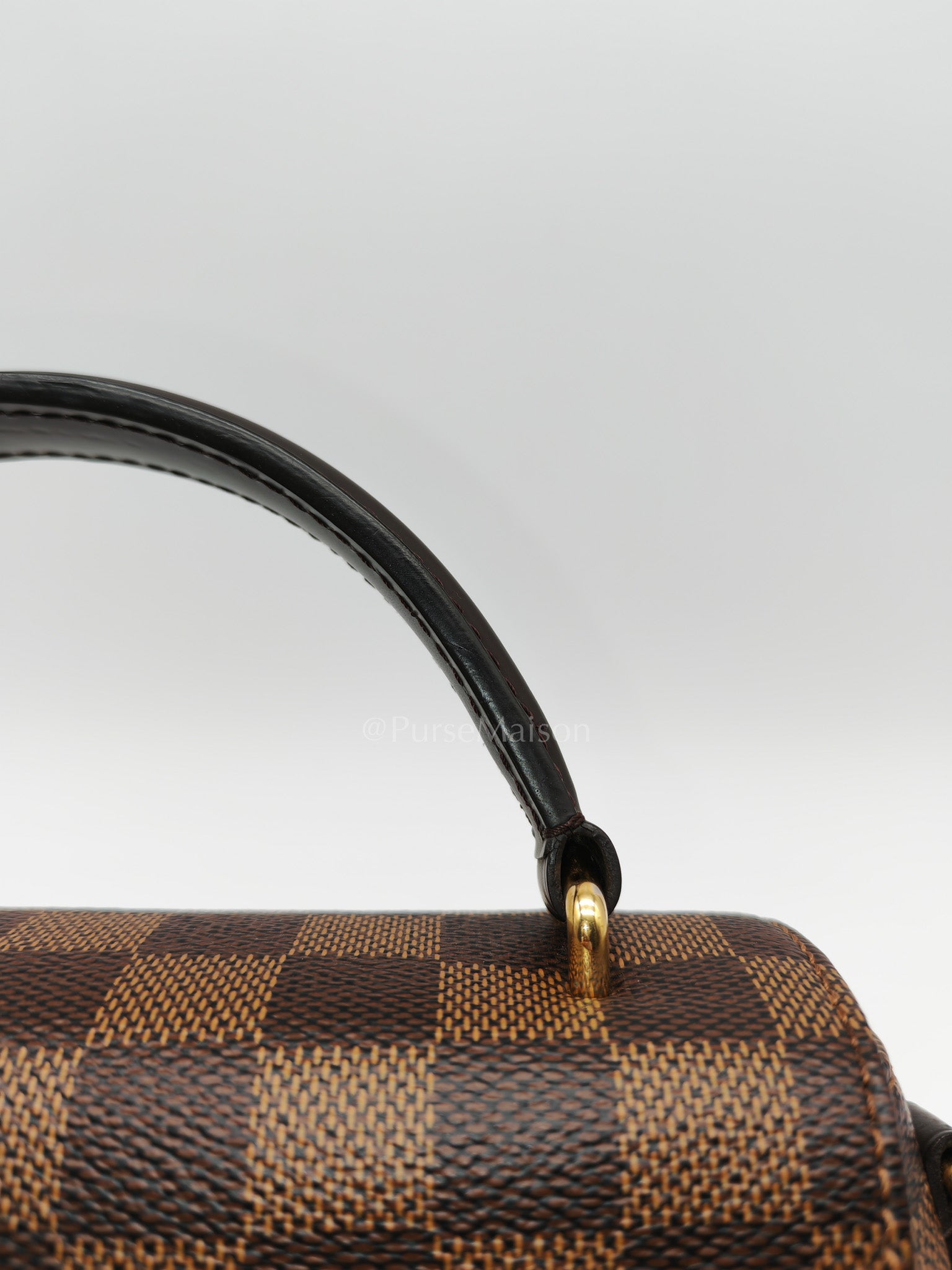 Croisette In Damier Ebene Canvas & Gold Hardware (Datecode: TR4147)