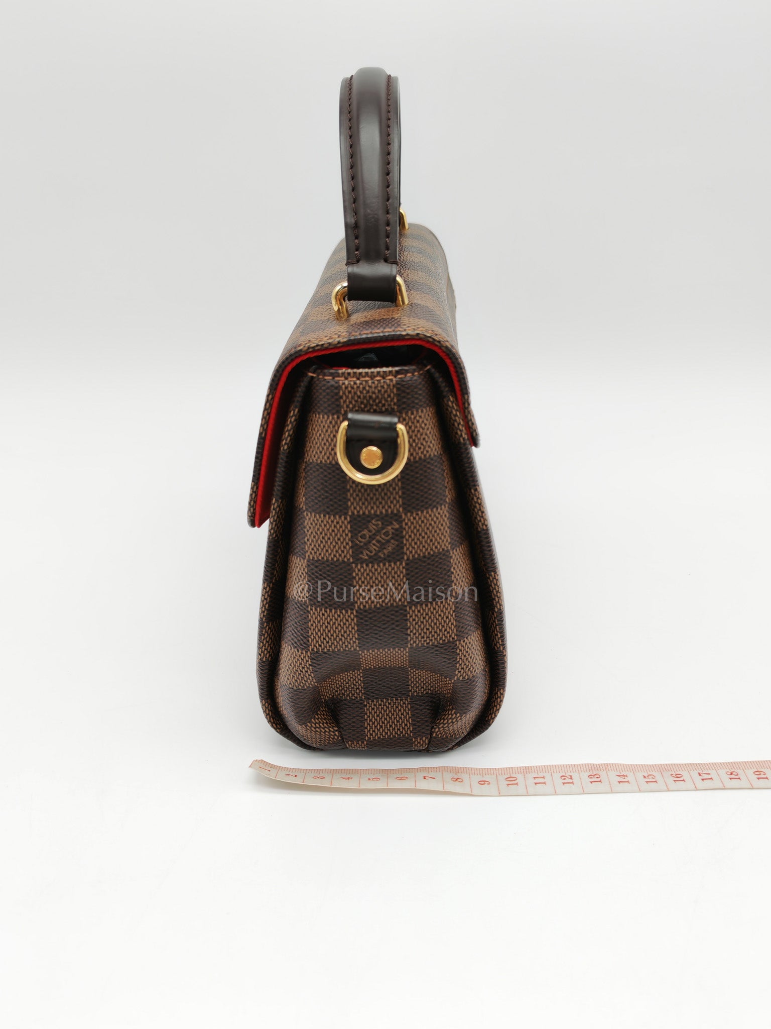 Croisette In Damier Ebene Canvas & Gold Hardware (Datecode: TR4147)