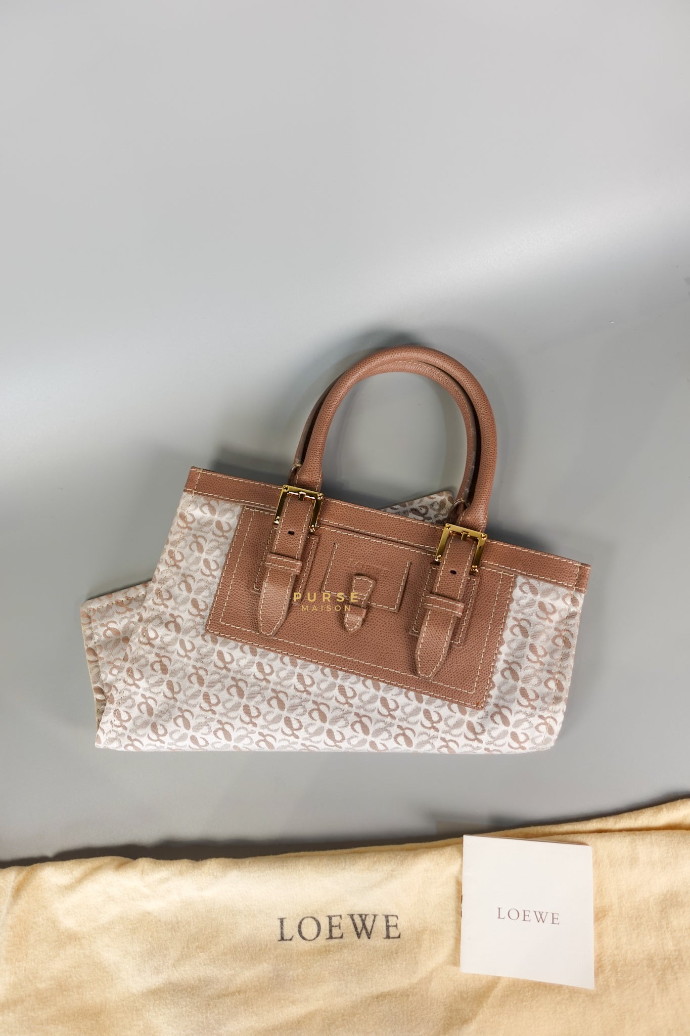 Anagram Canvas Tote Bag | Purse Maison Luxury Bags Shop