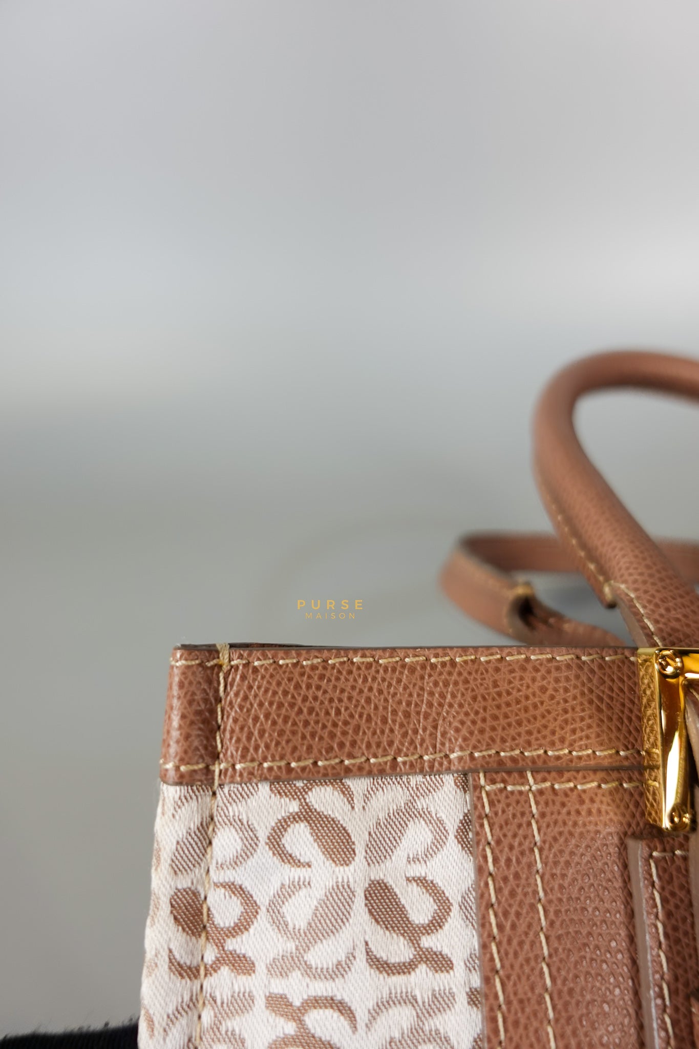 Anagram Canvas Tote Bag | Purse Maison Luxury Bags Shop