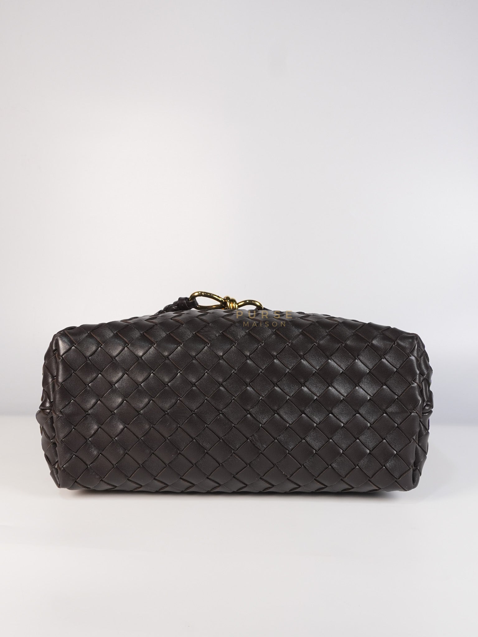 Andiamo Medium in Fondant Intrecciato Nappa Leather | Purse Maison Luxury Bags Shop