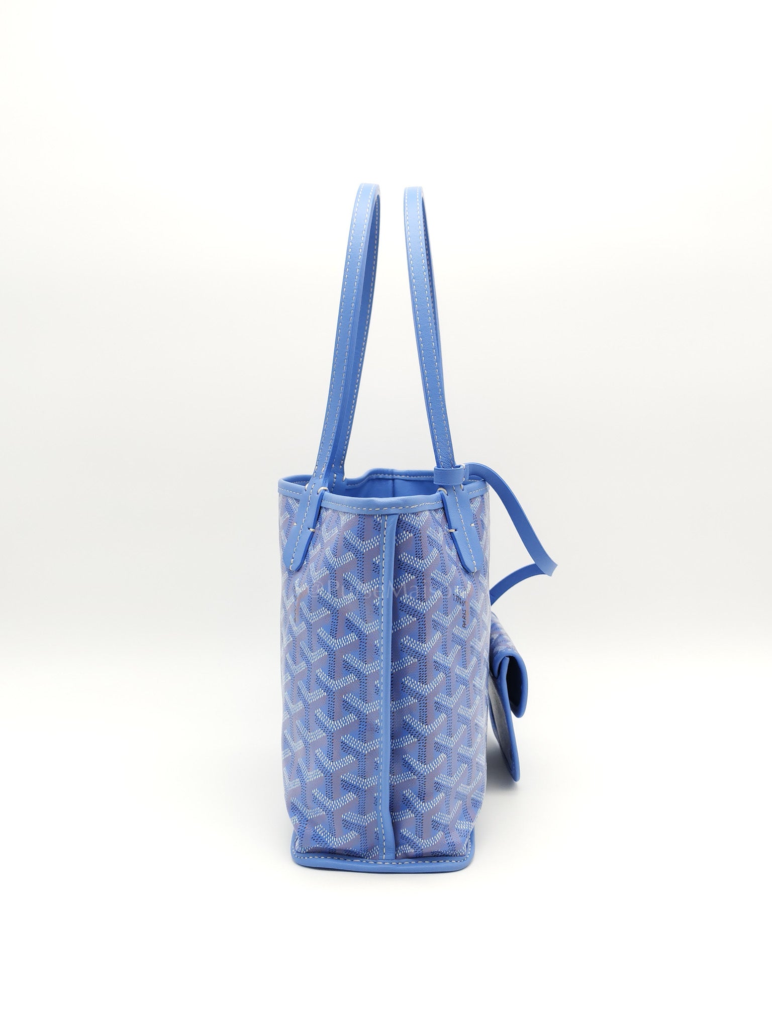 Mini Anjou in Iris/Fuchsia Goyardine Coated Canvas (2025 Limited Edition)