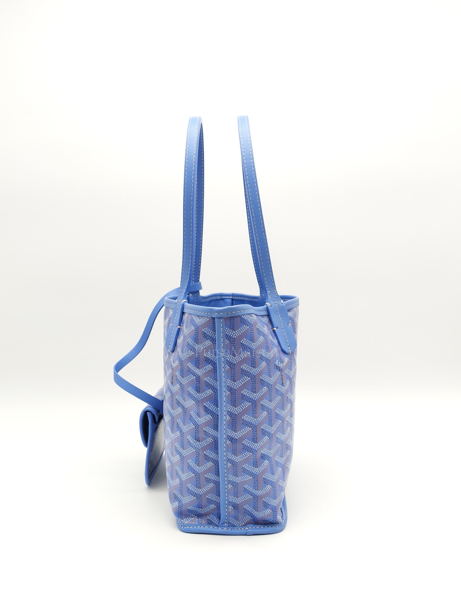 Mini Anjou in Iris/Fuchsia Goyardine Coated Canvas (2025 Limited Edition)