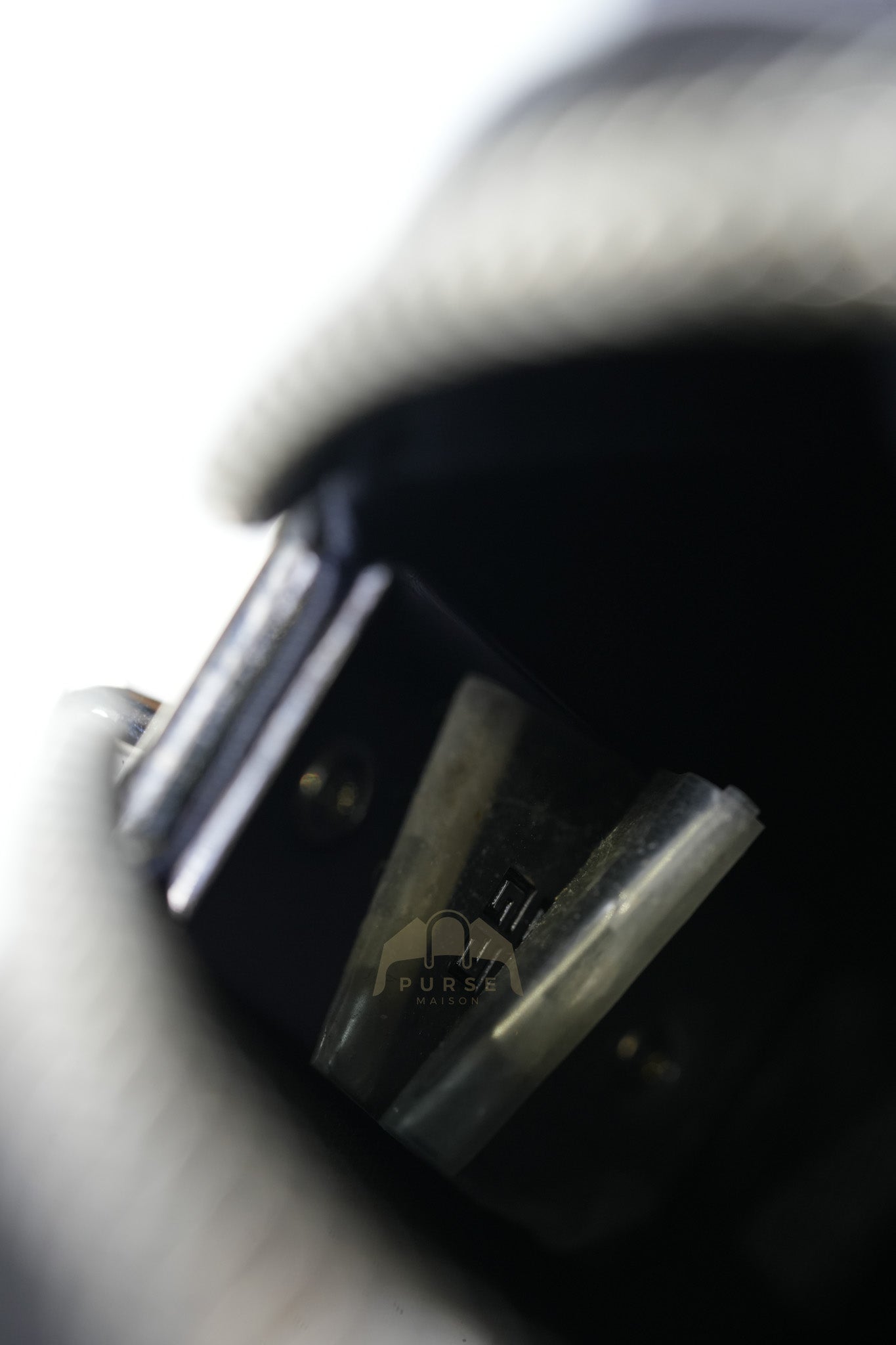 Antigona Lock Mini Handbag in Black Smooth Shiny Calfskin Leather | Purse Maison Luxury Bags Shop