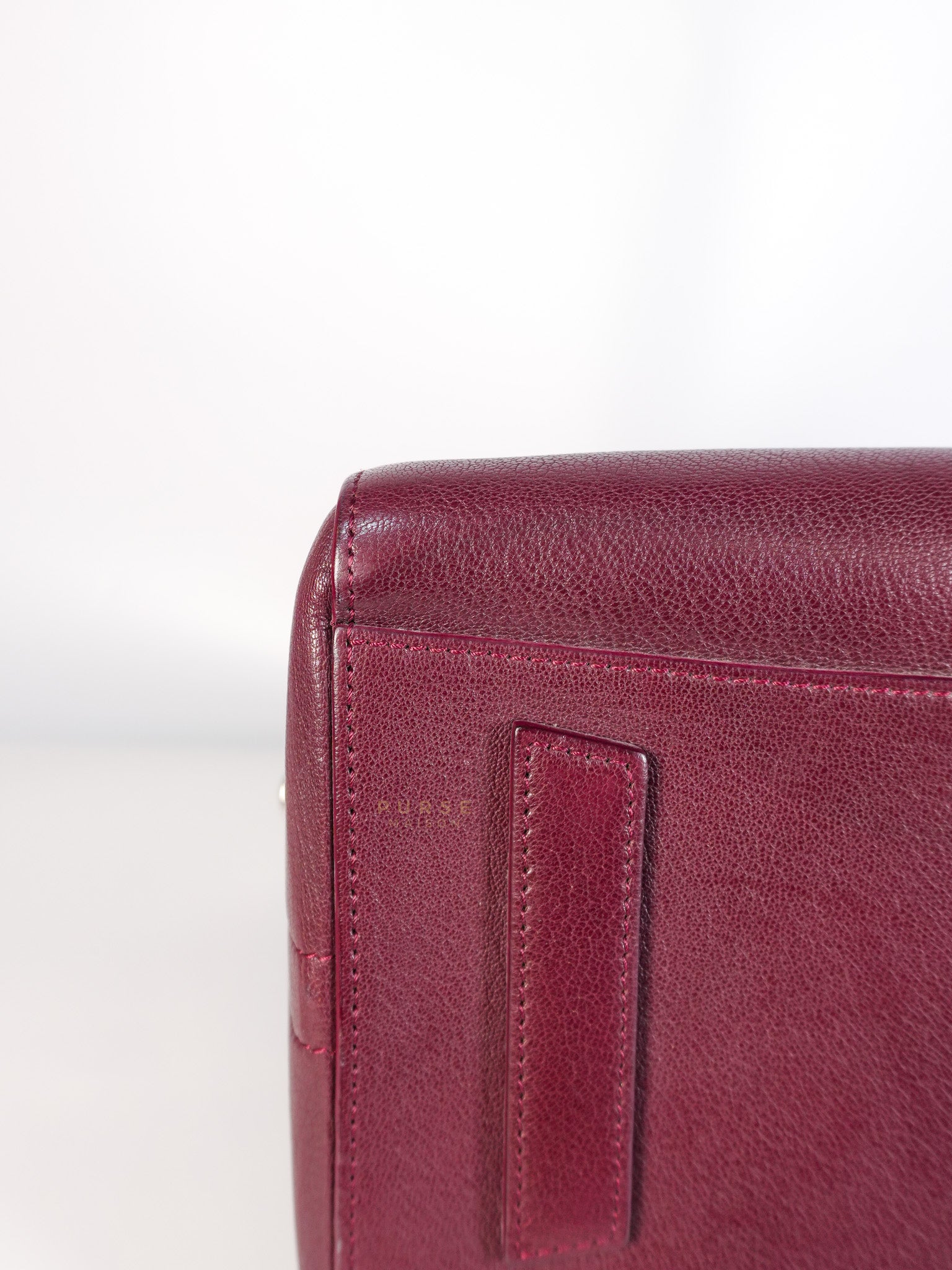 Antigona Medium in Burgundy Sugar Goatskin Leather | Purse Maison Luxury Bags Shop