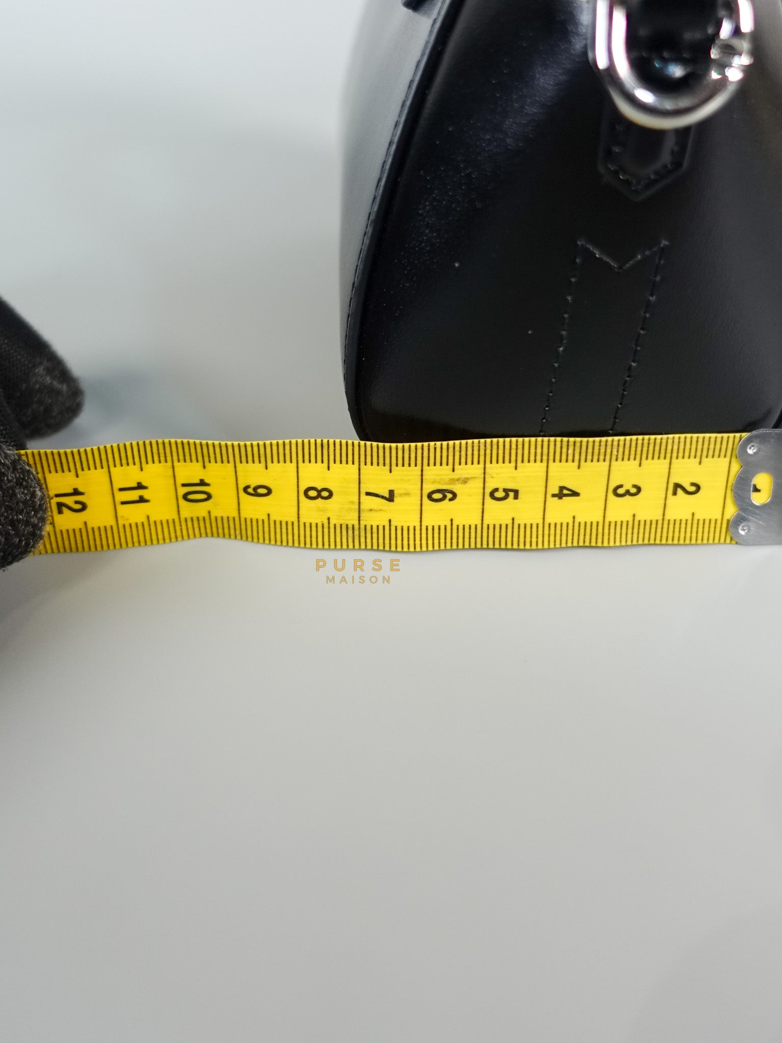 Micro Antigona in Black Smooth Calfskin Leather | Purse Maison Luxury Bags Shop