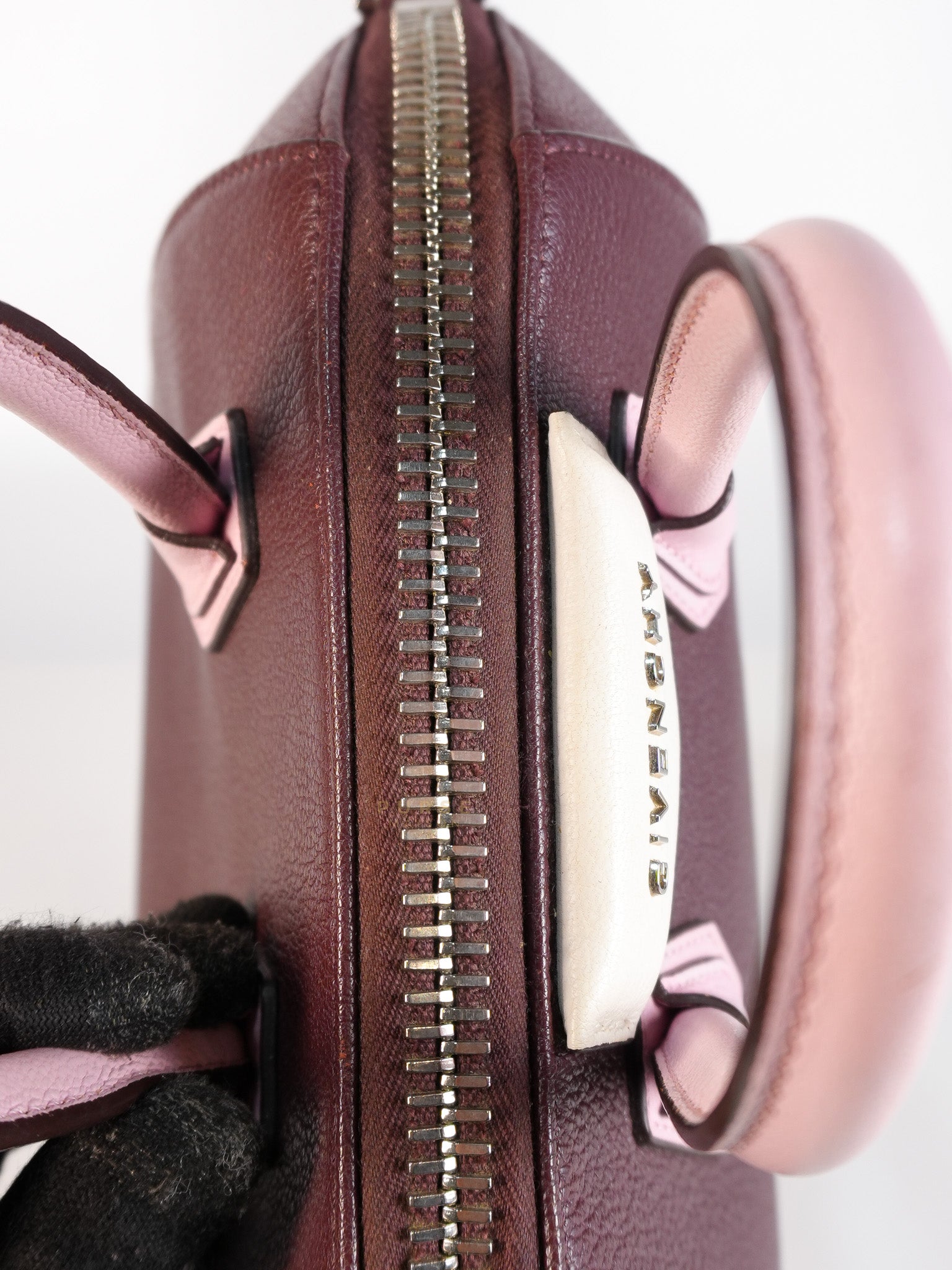 Antigona Mini Tri-Color in Goatskin Leather | Purse Maison Luxury Bags Shop