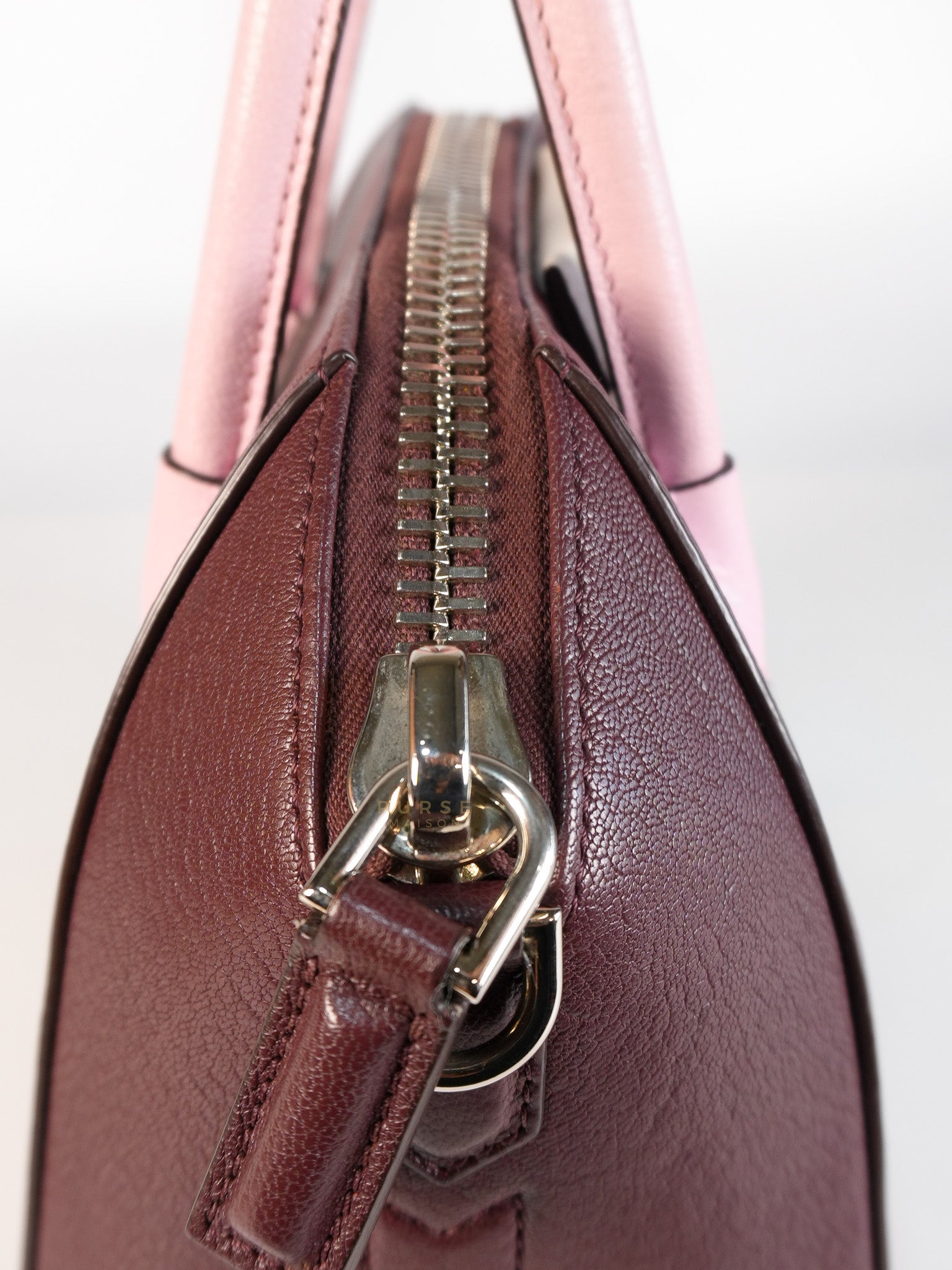 Antigona Mini Tri-Color in Goatskin Leather | Purse Maison Luxury Bags Shop