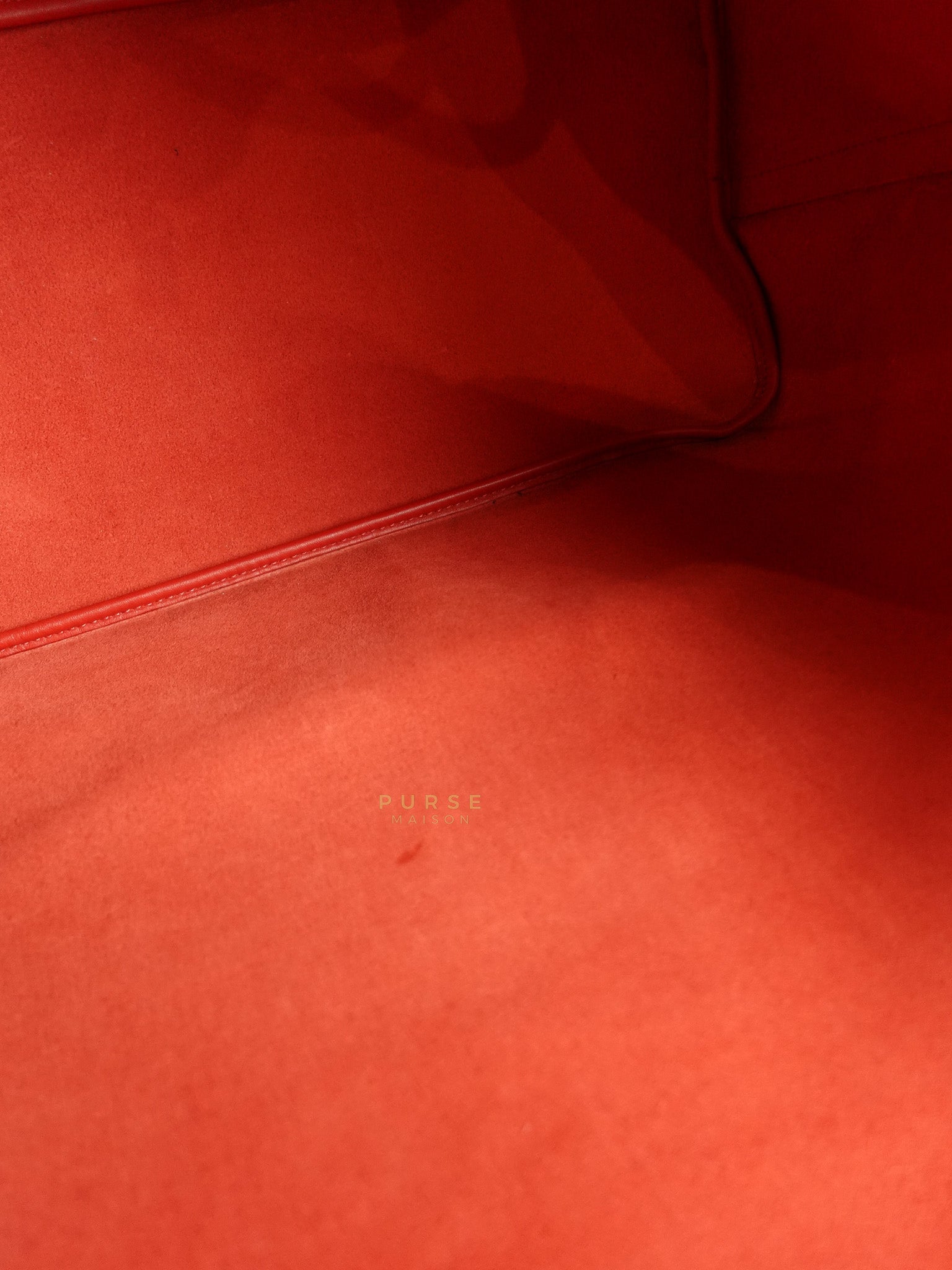 Antigona Shopper Tote Bag in Red Calfskin Leather | Purse Maison Luxury Bags Shop