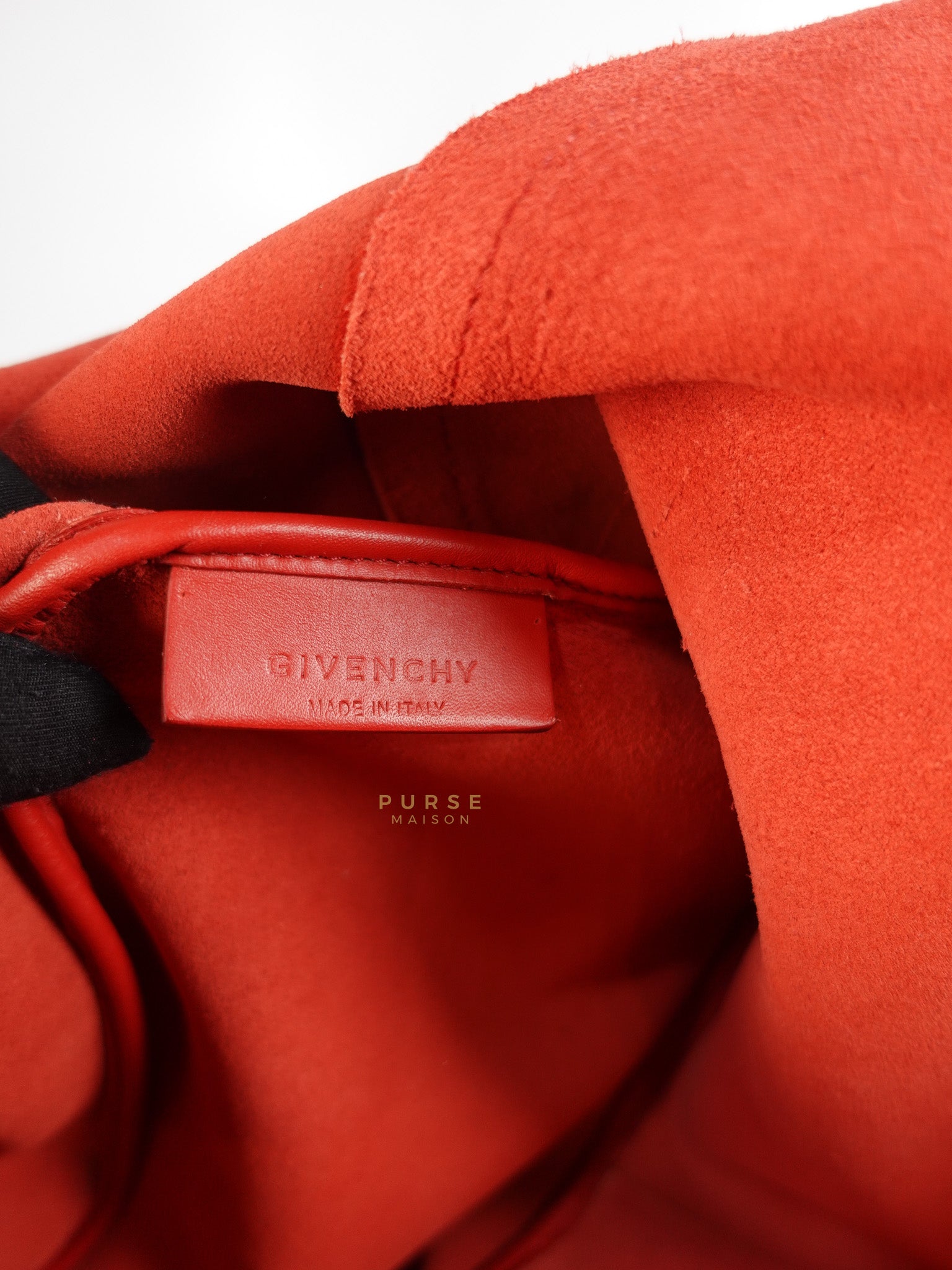 Antigona Shopper Tote Bag in Red Calfskin Leather | Purse Maison Luxury Bags Shop