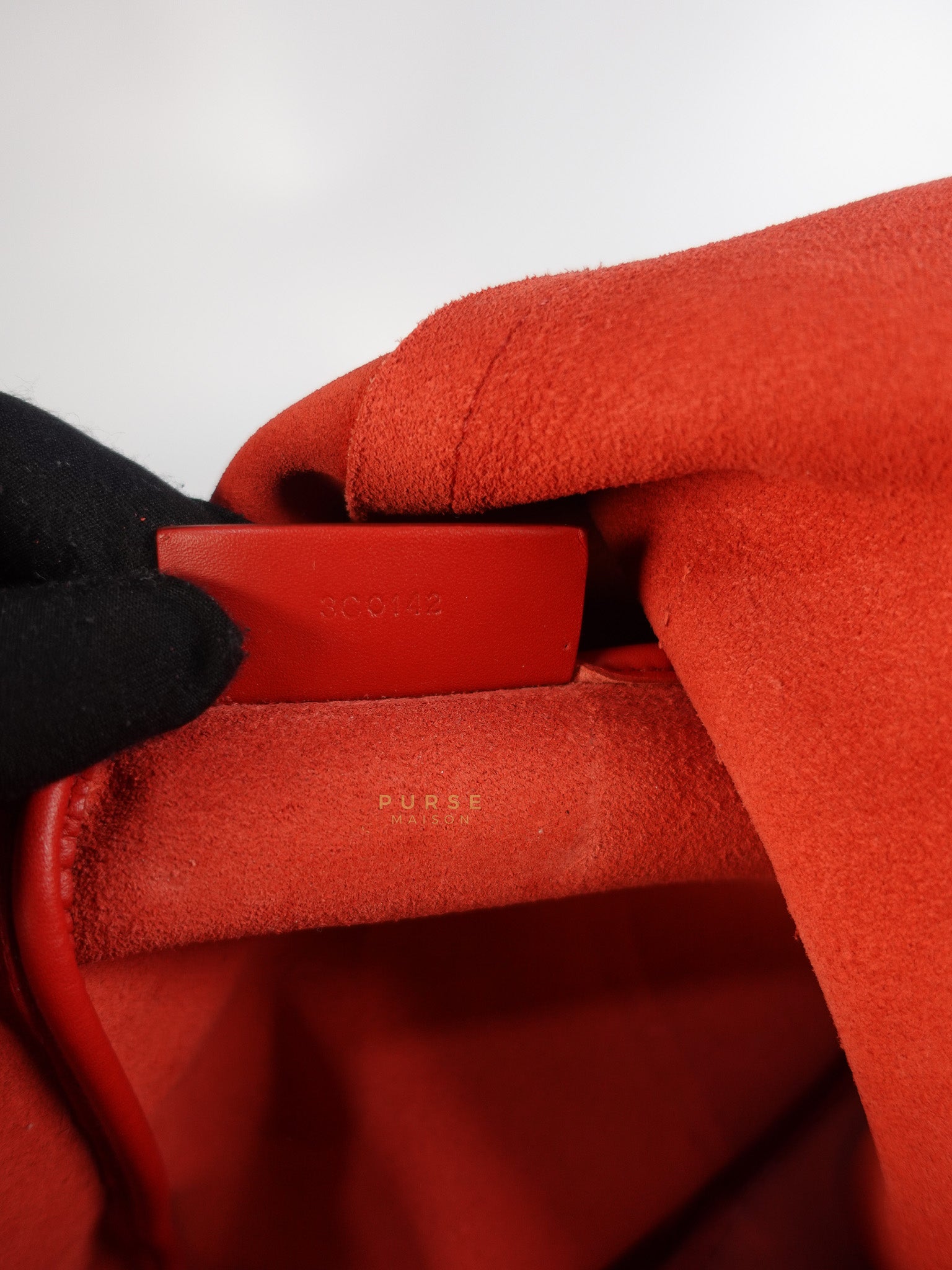 Antigona Shopper Tote Bag in Red Calfskin Leather | Purse Maison Luxury Bags Shop