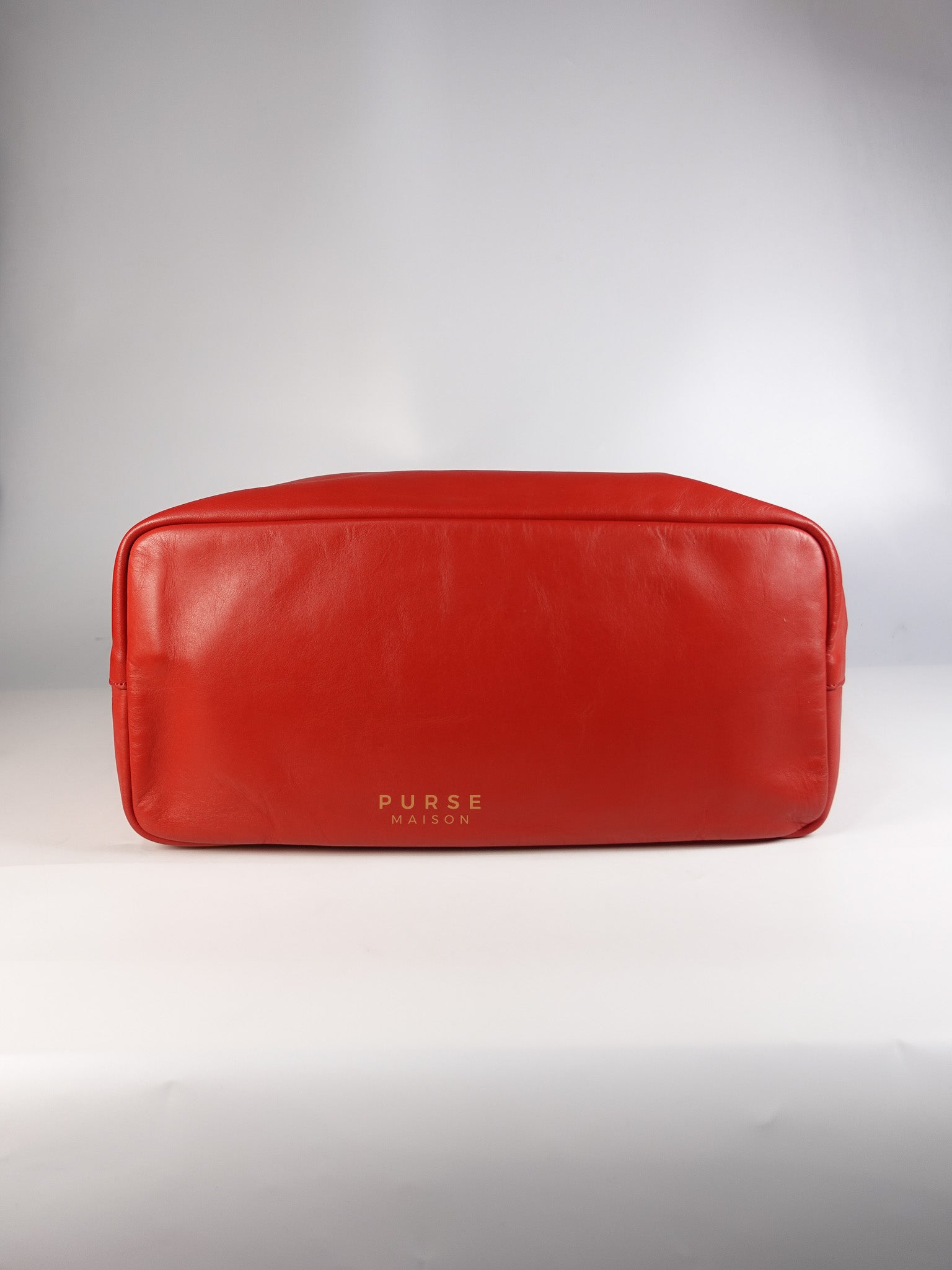 Antigona Shopper Tote Bag in Red Calfskin Leather | Purse Maison Luxury Bags Shop