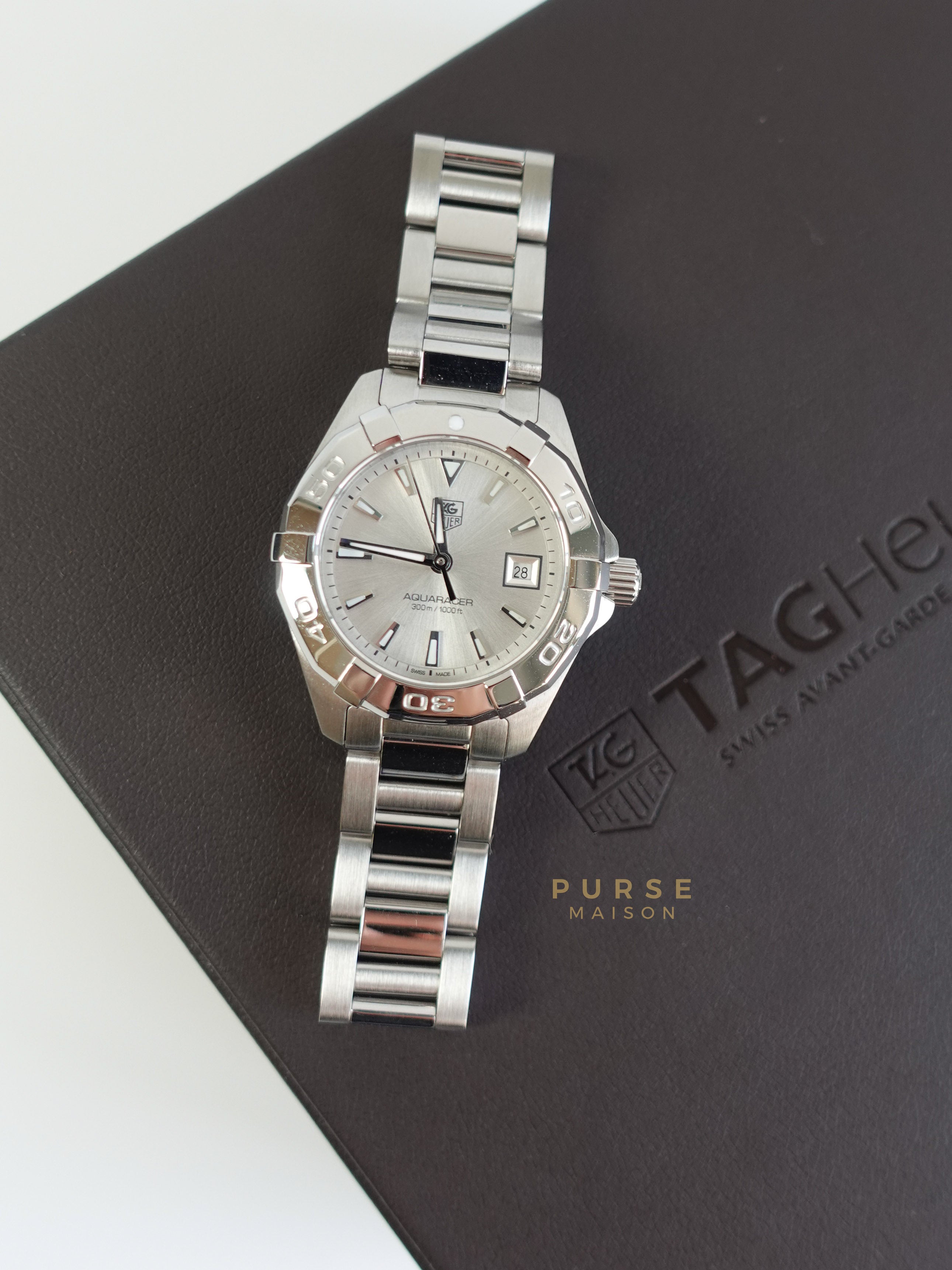 Aquaracer Ladies Watch Professional 200 Steel 30mm Quartz | Purse Maison Luxury Bags Shop