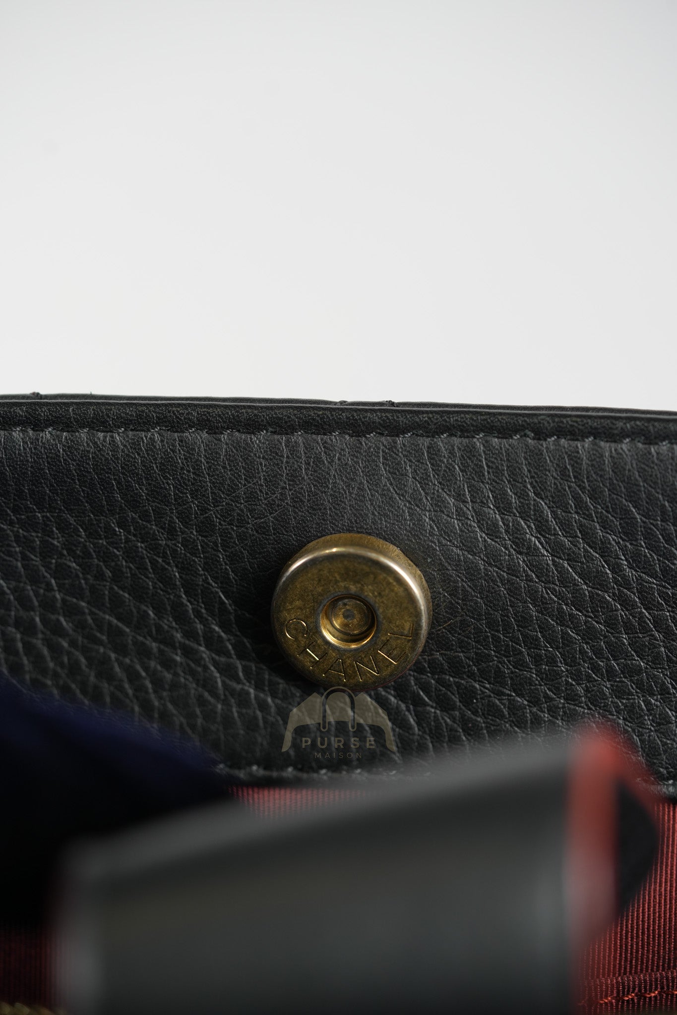 Archi Chic Small Shopping Tote in Black Quilted Grained Calfskin Leather Aged Gold Hardware (Series 25) | Purse Maison Luxury Bags Shop