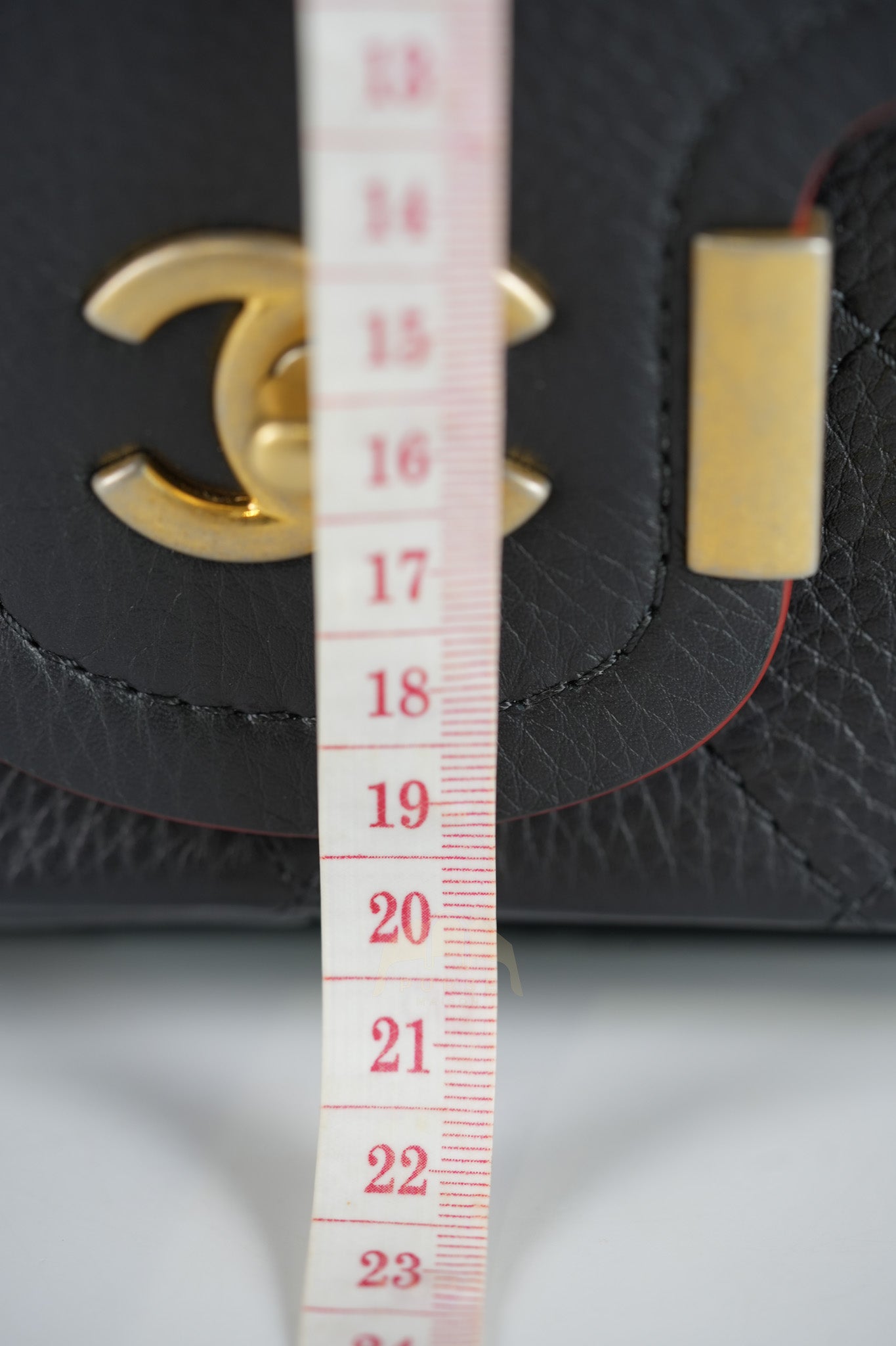 Archi Chic Small Shopping Tote in Black Quilted Grained Calfskin Leather Aged Gold Hardware (Series 25) | Purse Maison Luxury Bags Shop