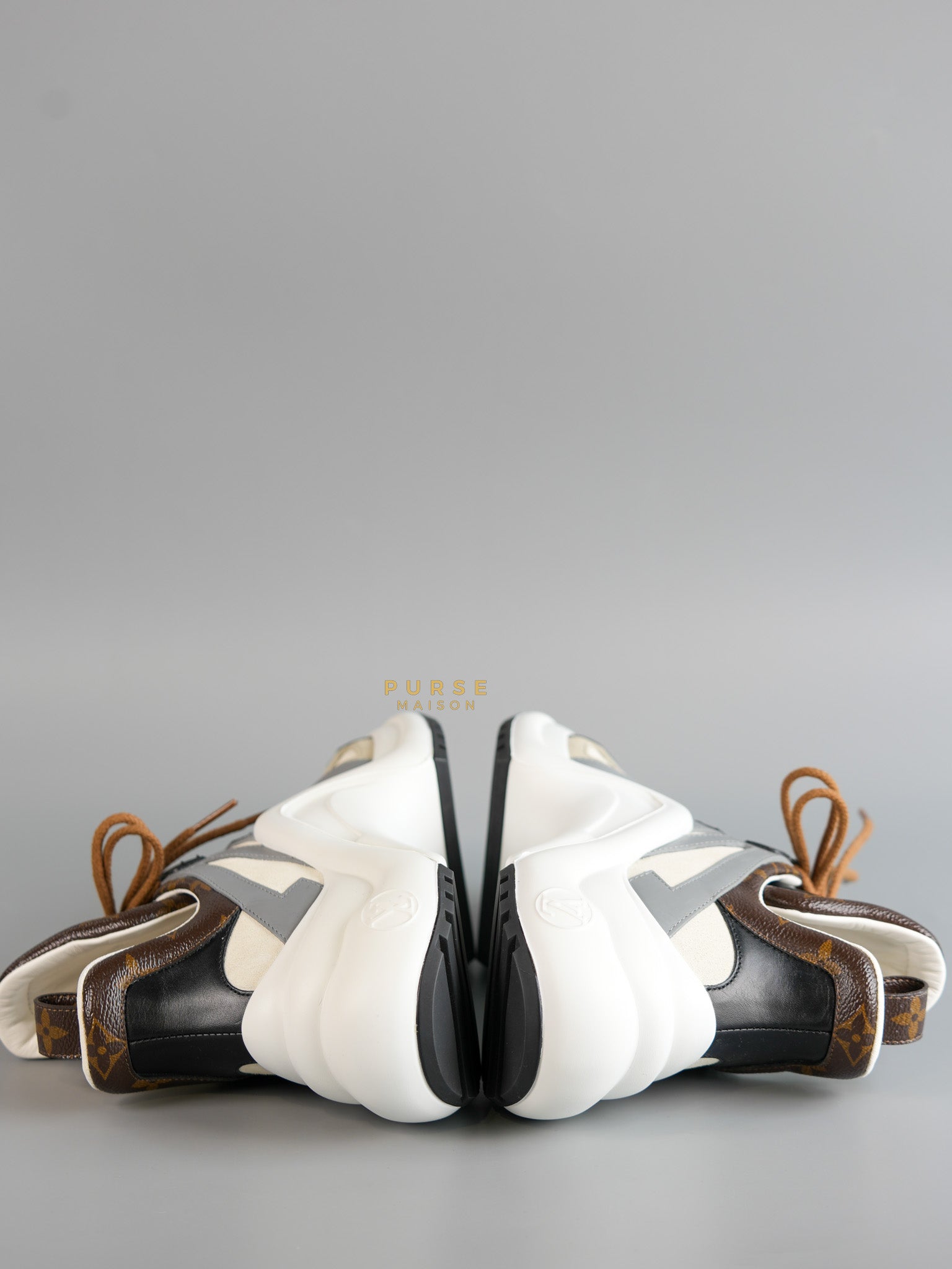 Archlight Sneakers Multicolor Monogram Canvas and Leather Size 36.5 EU (22 cm) | Purse Maison Luxury Bags Shop