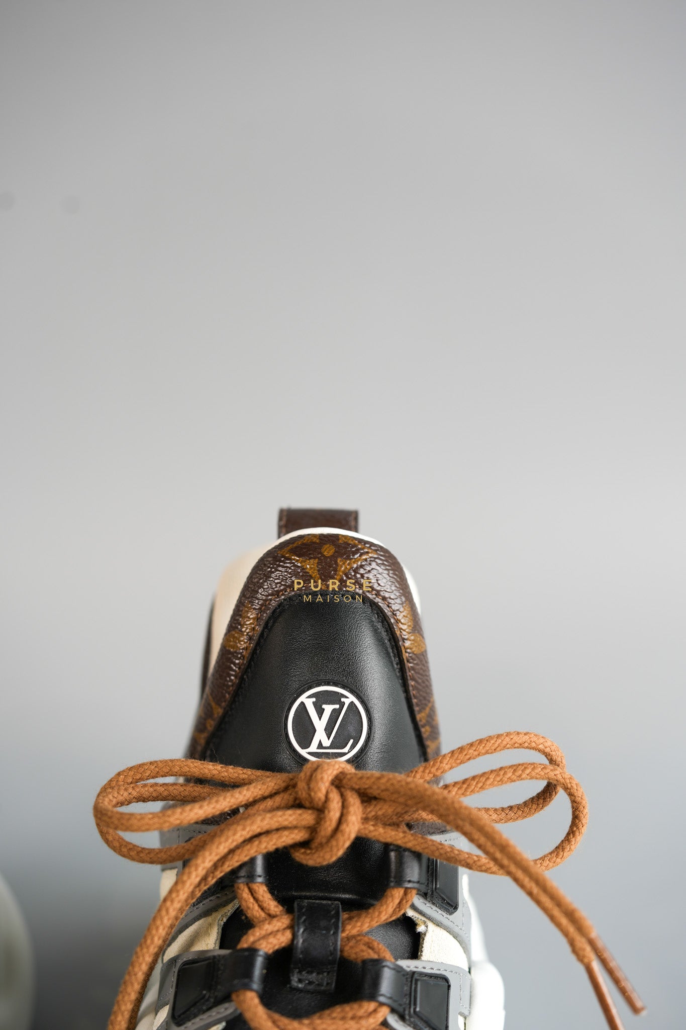 Archlight Sneakers Multicolor Monogram Canvas and Leather Size 36.5 EU (22 cm) | Purse Maison Luxury Bags Shop