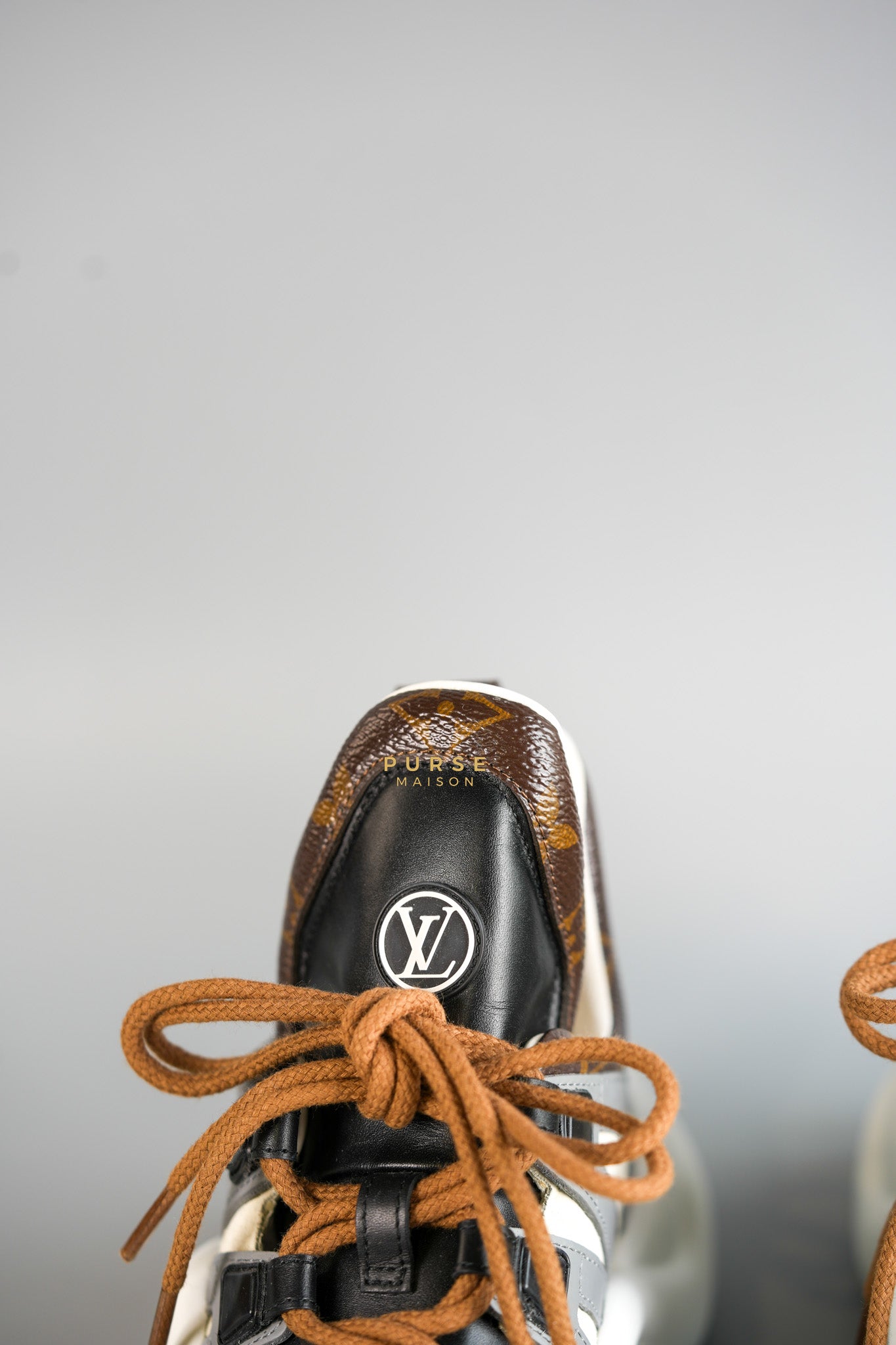 Archlight Sneakers Multicolor Monogram Canvas and Leather Size 36.5 EU (22 cm) | Purse Maison Luxury Bags Shop