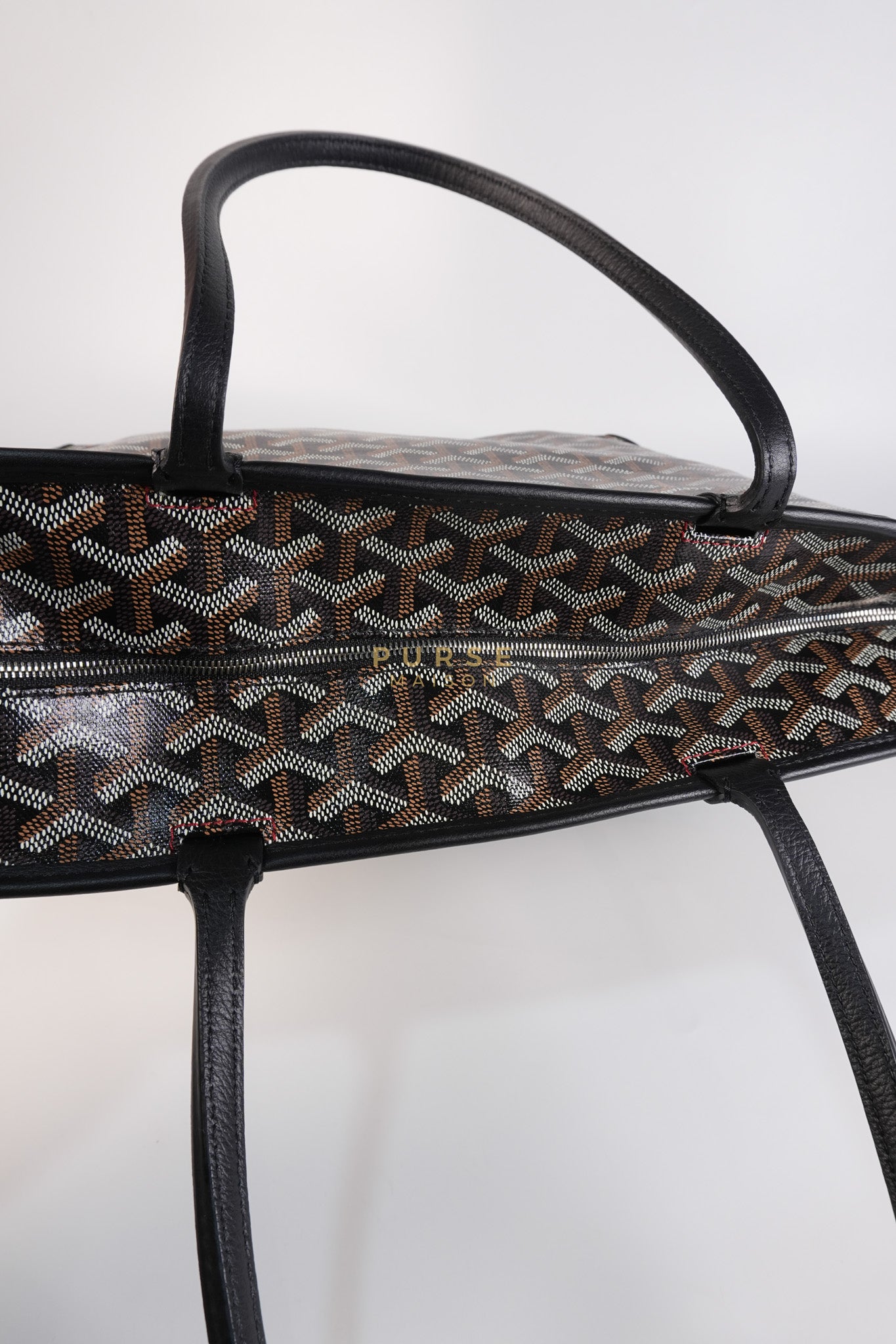 Artois PM Black in Goyardine Canvas | Purse Maison Luxury Bags Shop