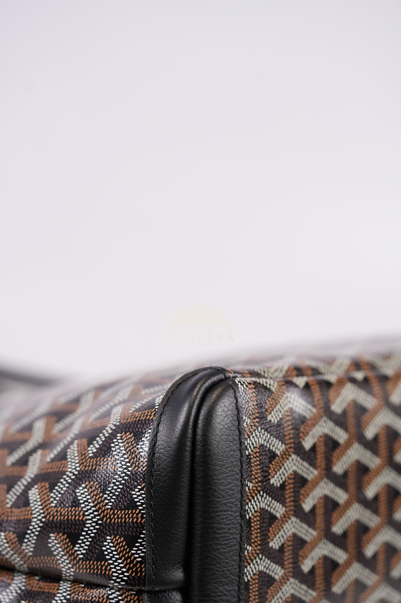 Artois PM in Black Goyardine Canvas | Purse Maison Luxury Bags Shop