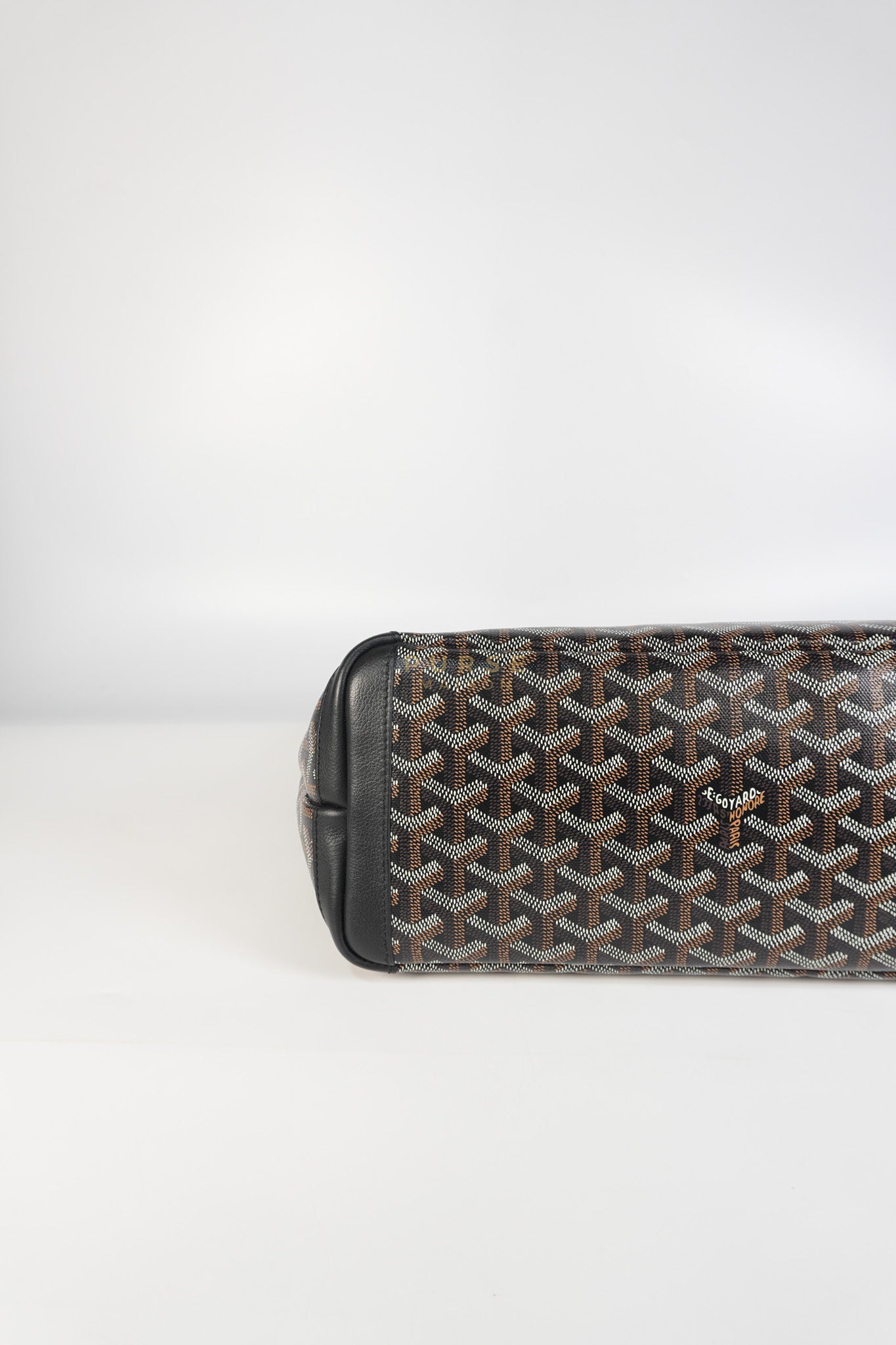 Artois PM in Black Goyardine Canvas | Purse Maison Luxury Bags Shop