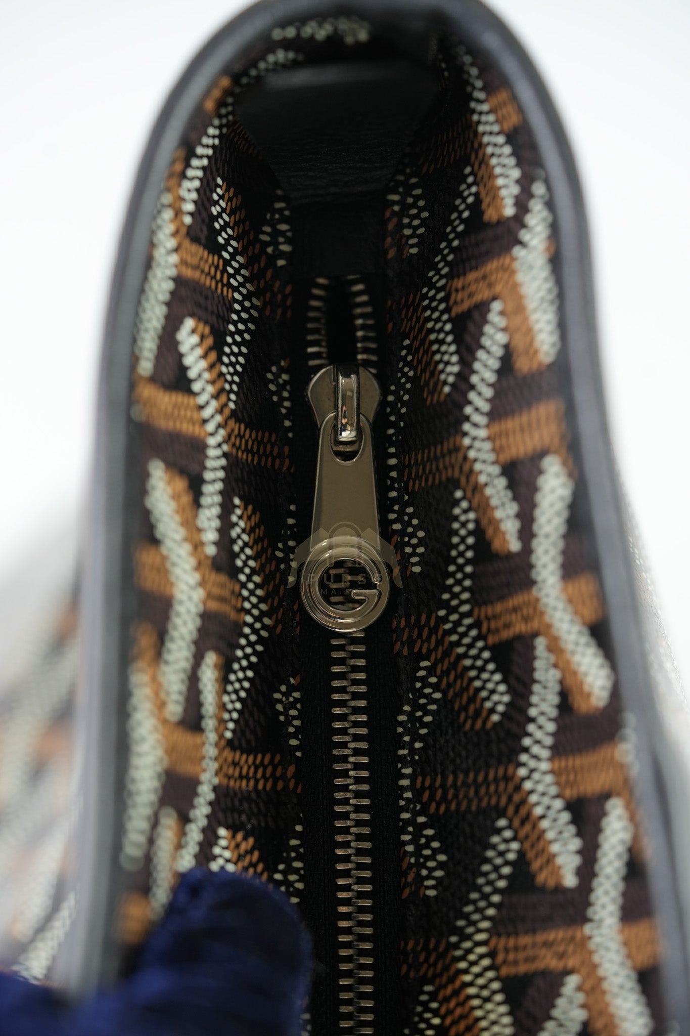 Artois PM in Black Goyardine Canvas | Purse Maison Luxury Bags Shop