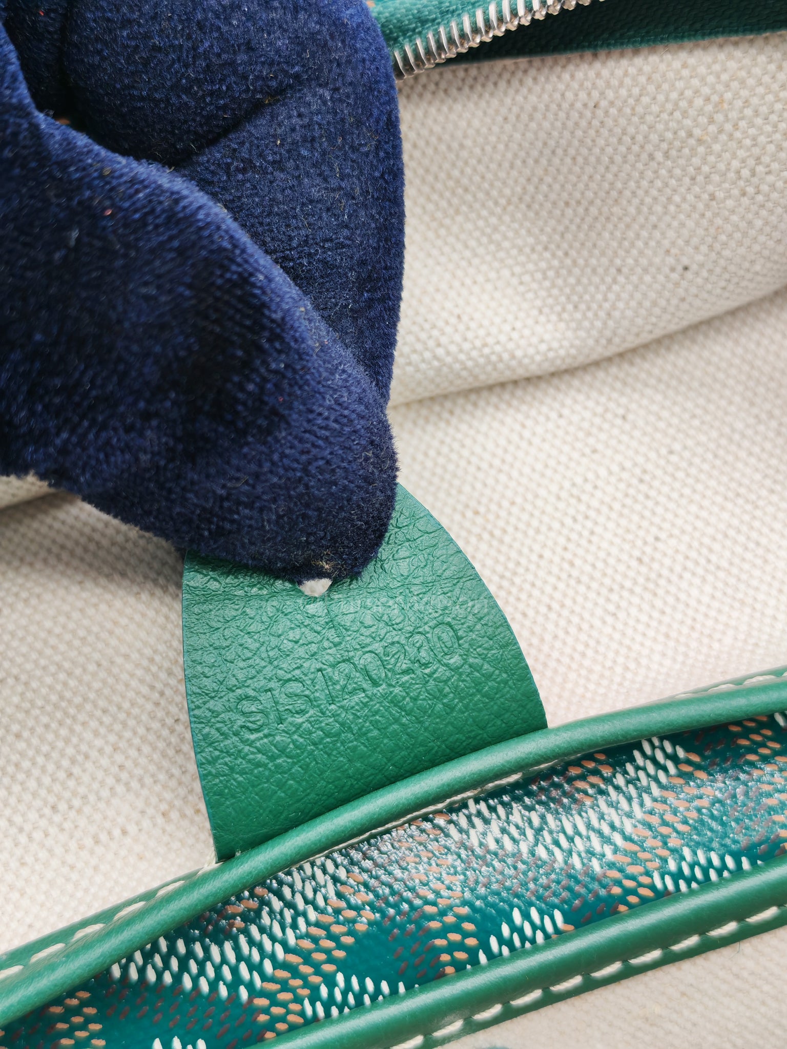 Artois PM in Green Goyardine Canvas Tote Bag | Purse Maison Luxury Bags Shop