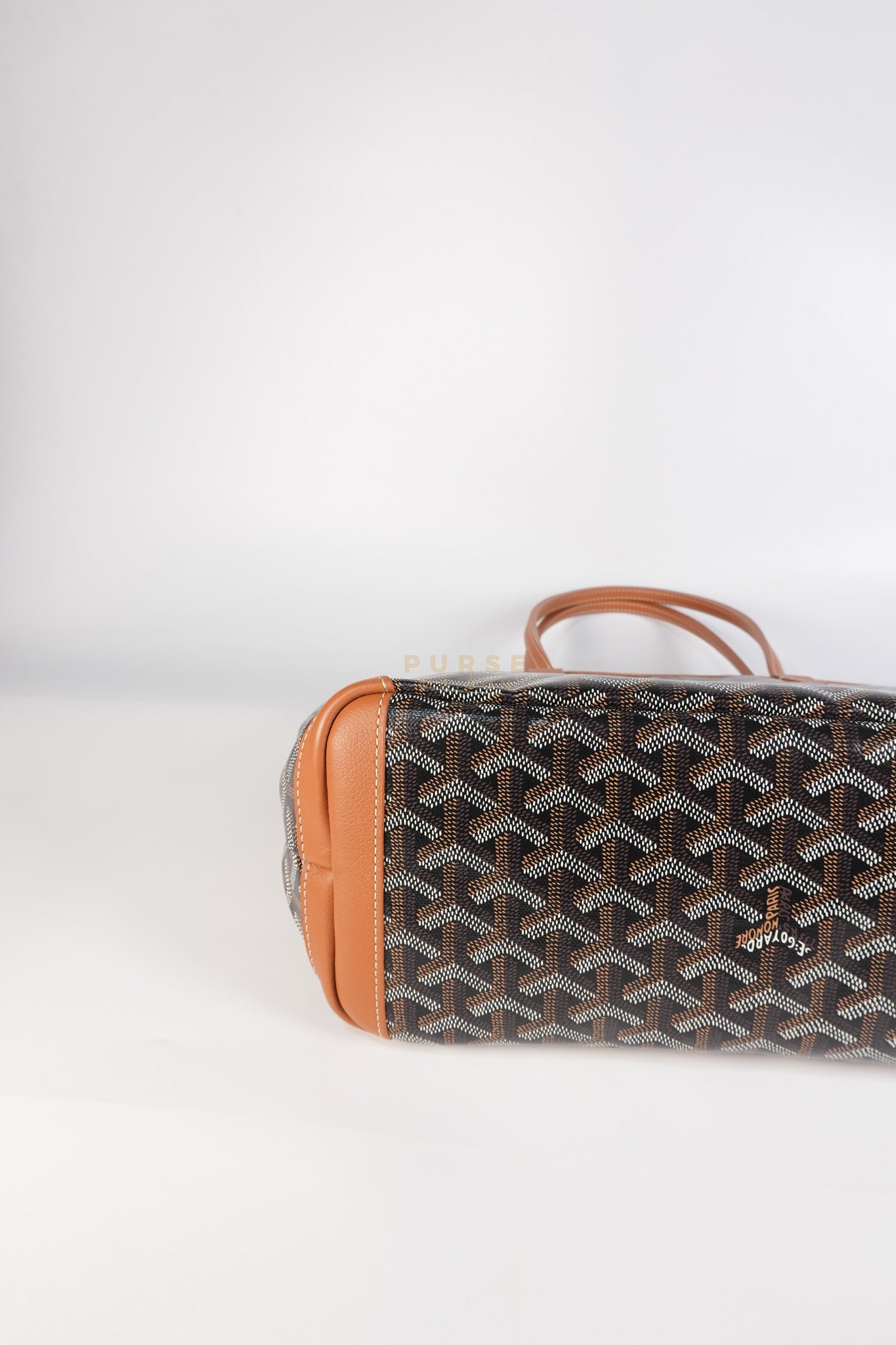 Artois PM Tan in Goyardine Canvas | Purse Maison Luxury Bags Shop