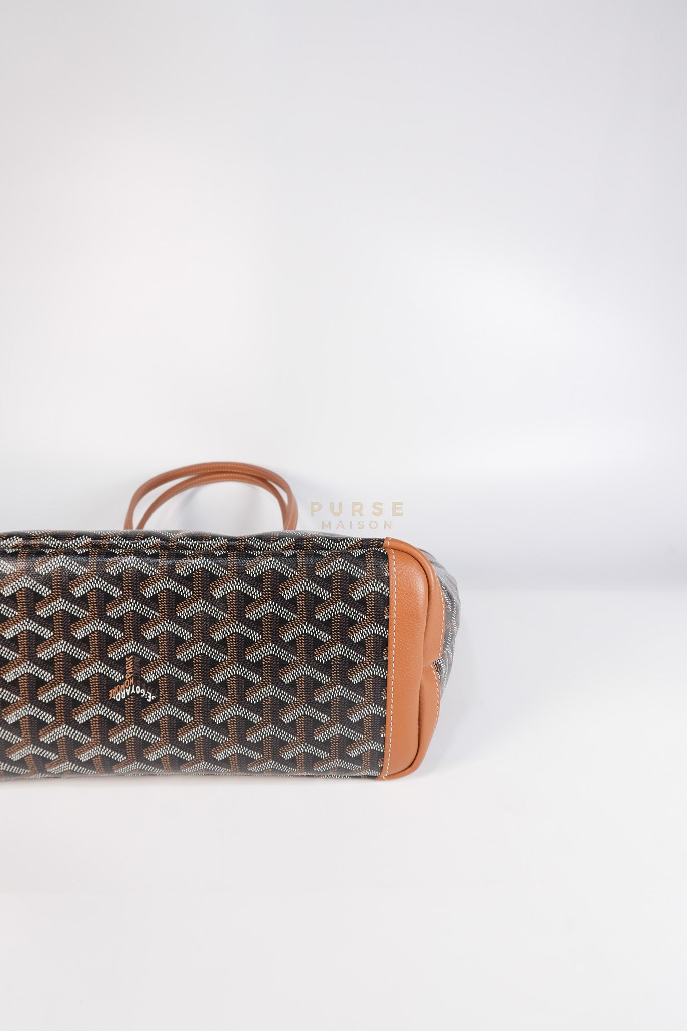 Artois PM Tan in Goyardine Canvas | Purse Maison Luxury Bags Shop