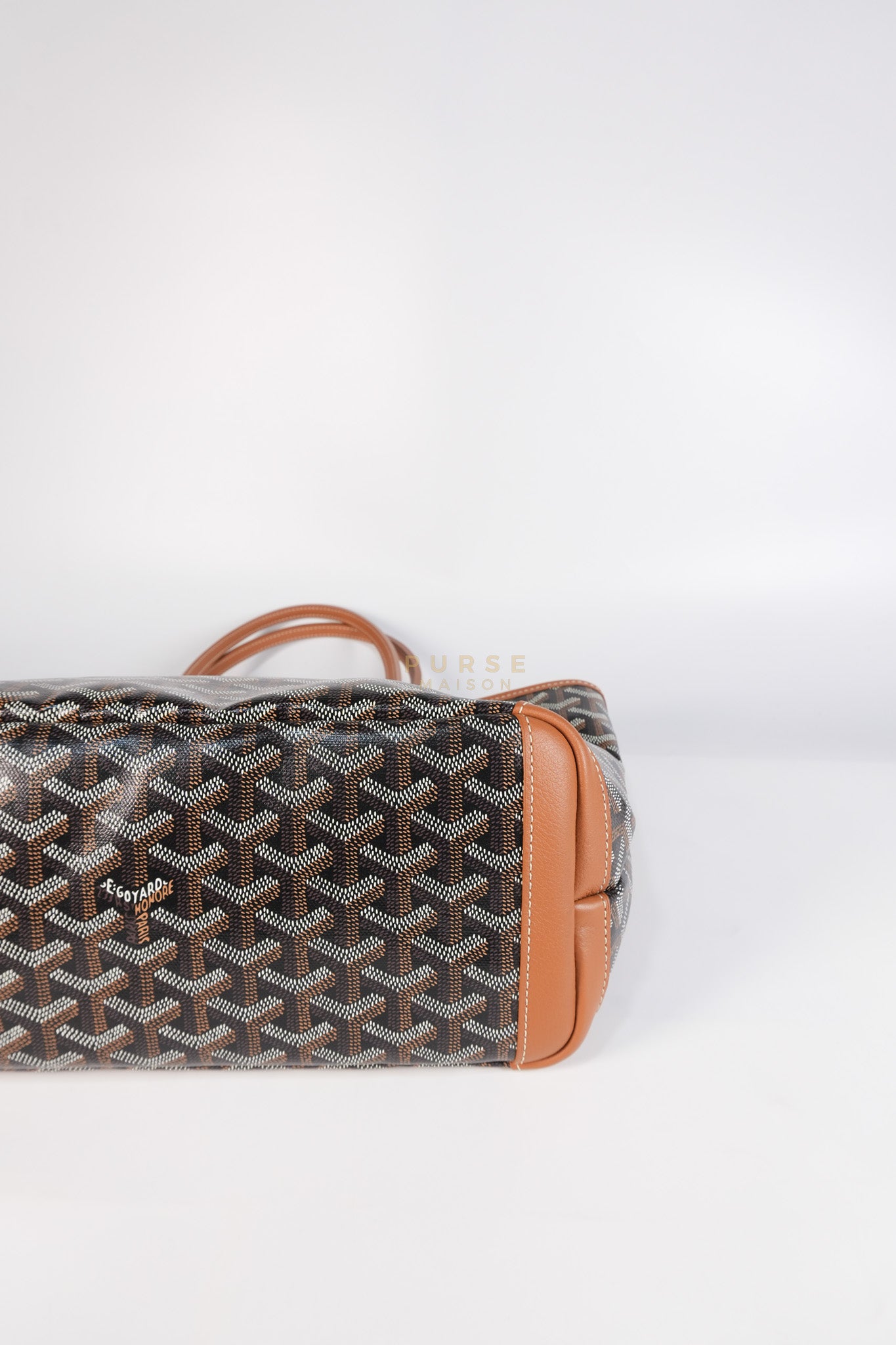 Artois PM Tan in Goyardine Canvas | Purse Maison Luxury Bags Shop