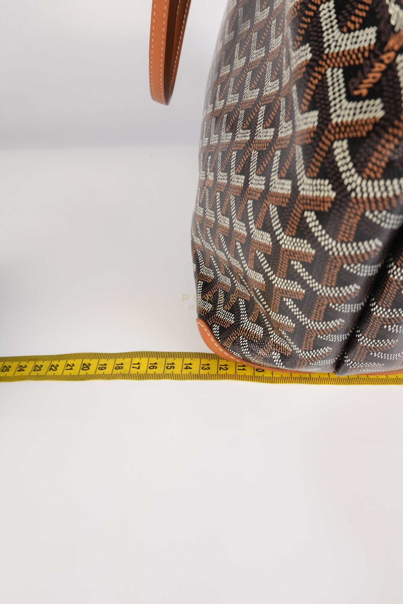 Artois PM Tan in Goyardine Canvas | Purse Maison Luxury Bags Shop