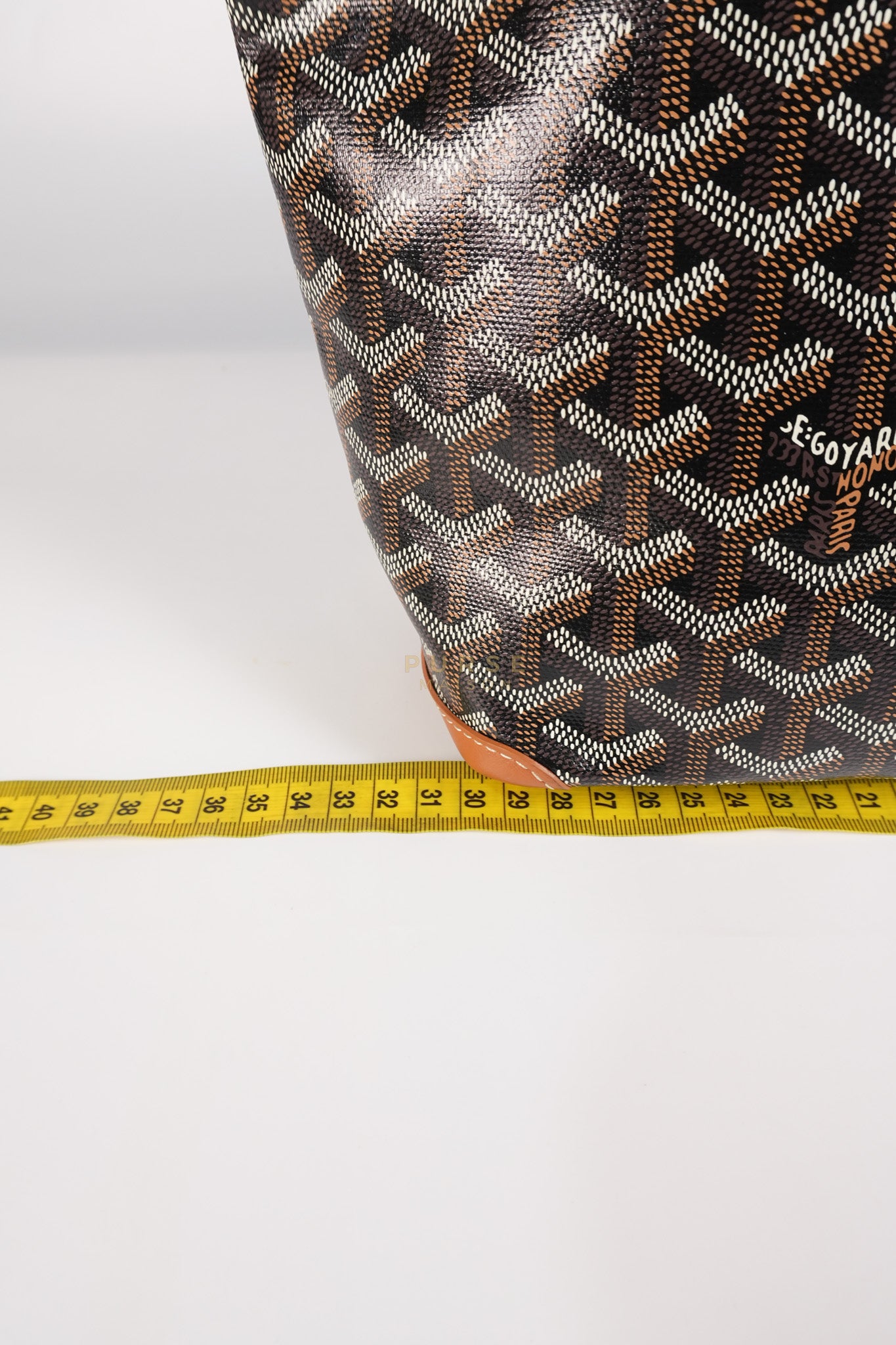 Artois PM Tan in Goyardine Canvas | Purse Maison Luxury Bags Shop