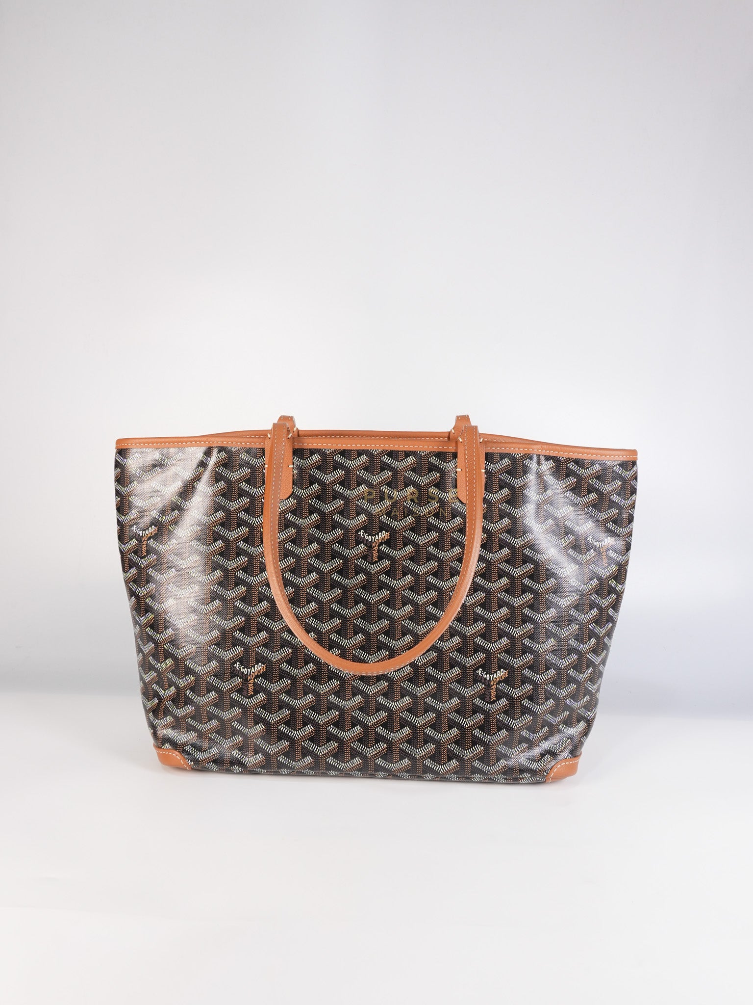 Artois PM Tan in Goyardine Canvas | Purse Maison Luxury Bags Shop